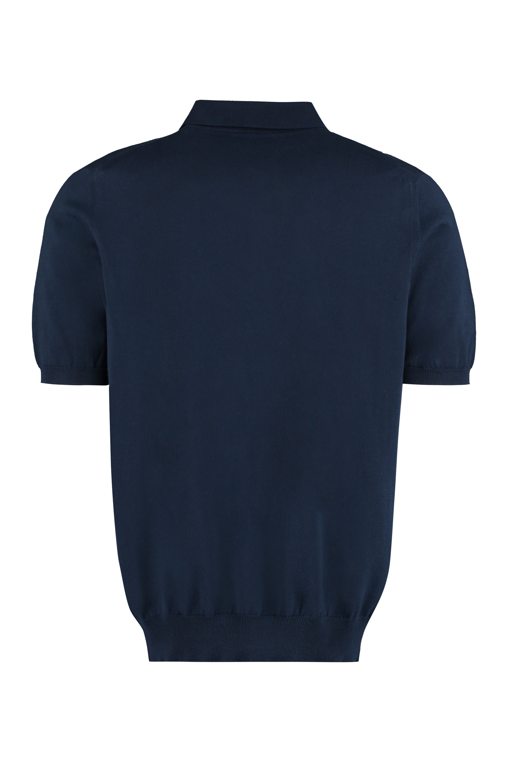 The (Knit) - Cotton knit polo shirt