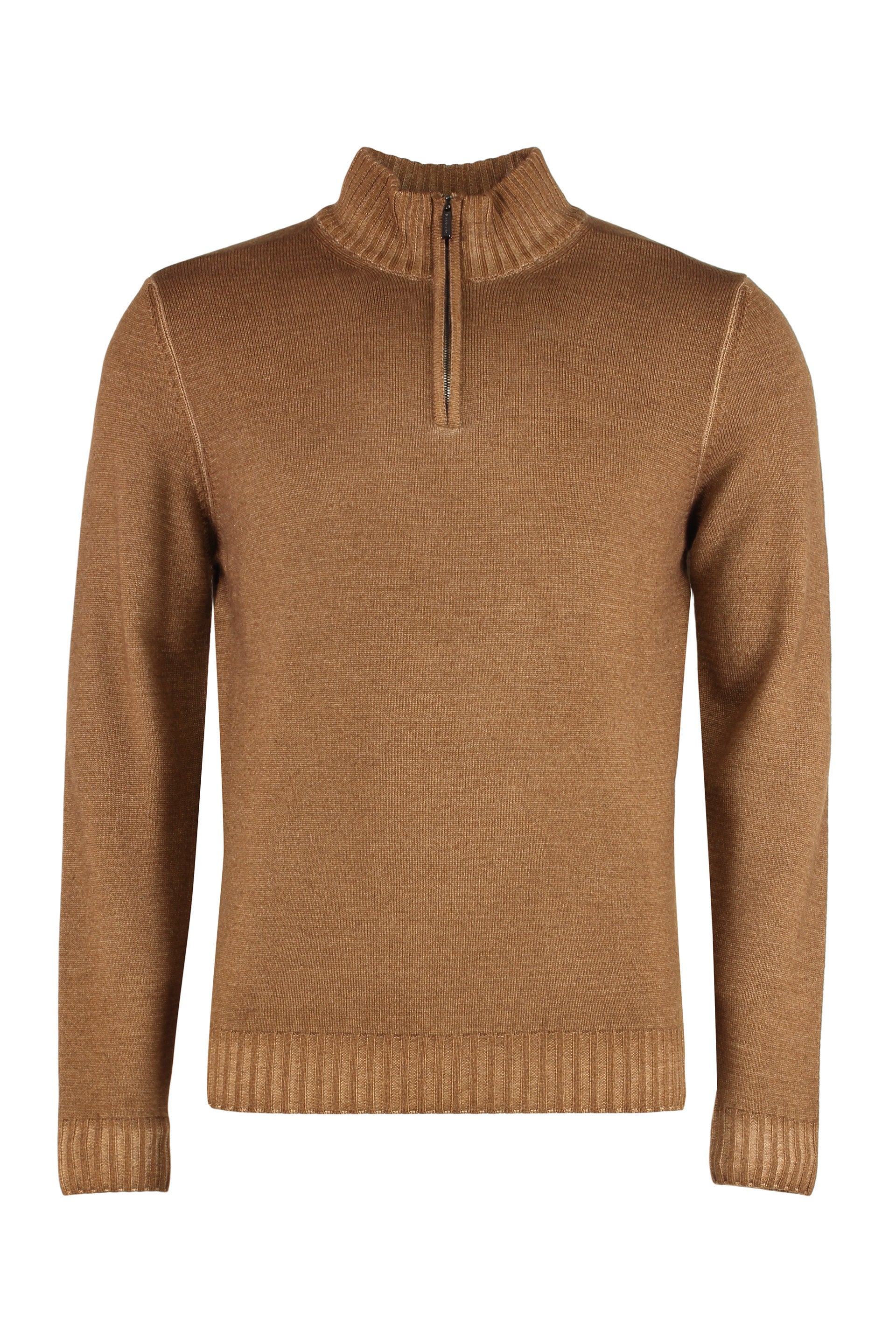 Turtleneck sweater in cotton blend