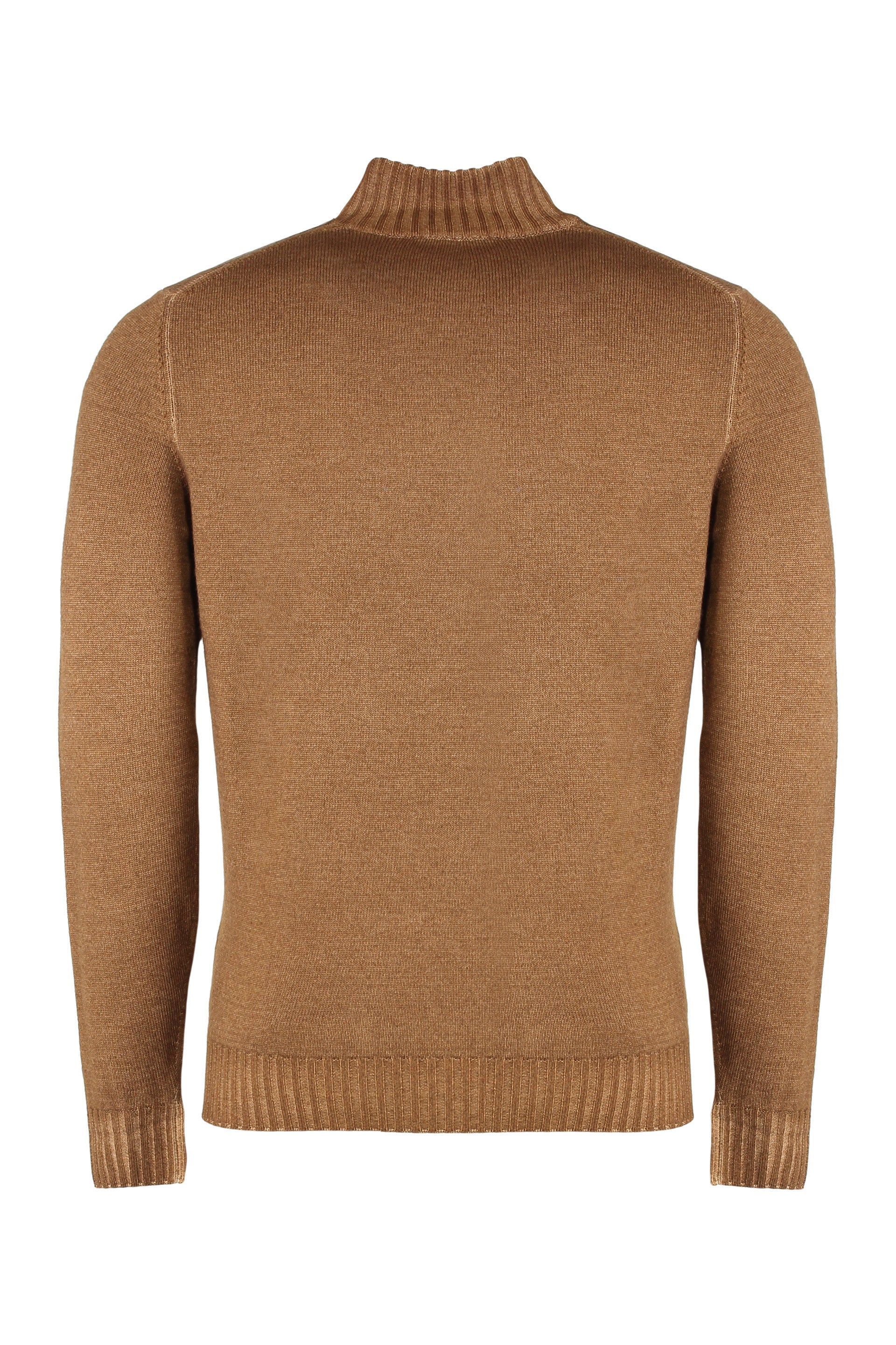 Turtleneck sweater in cotton blend