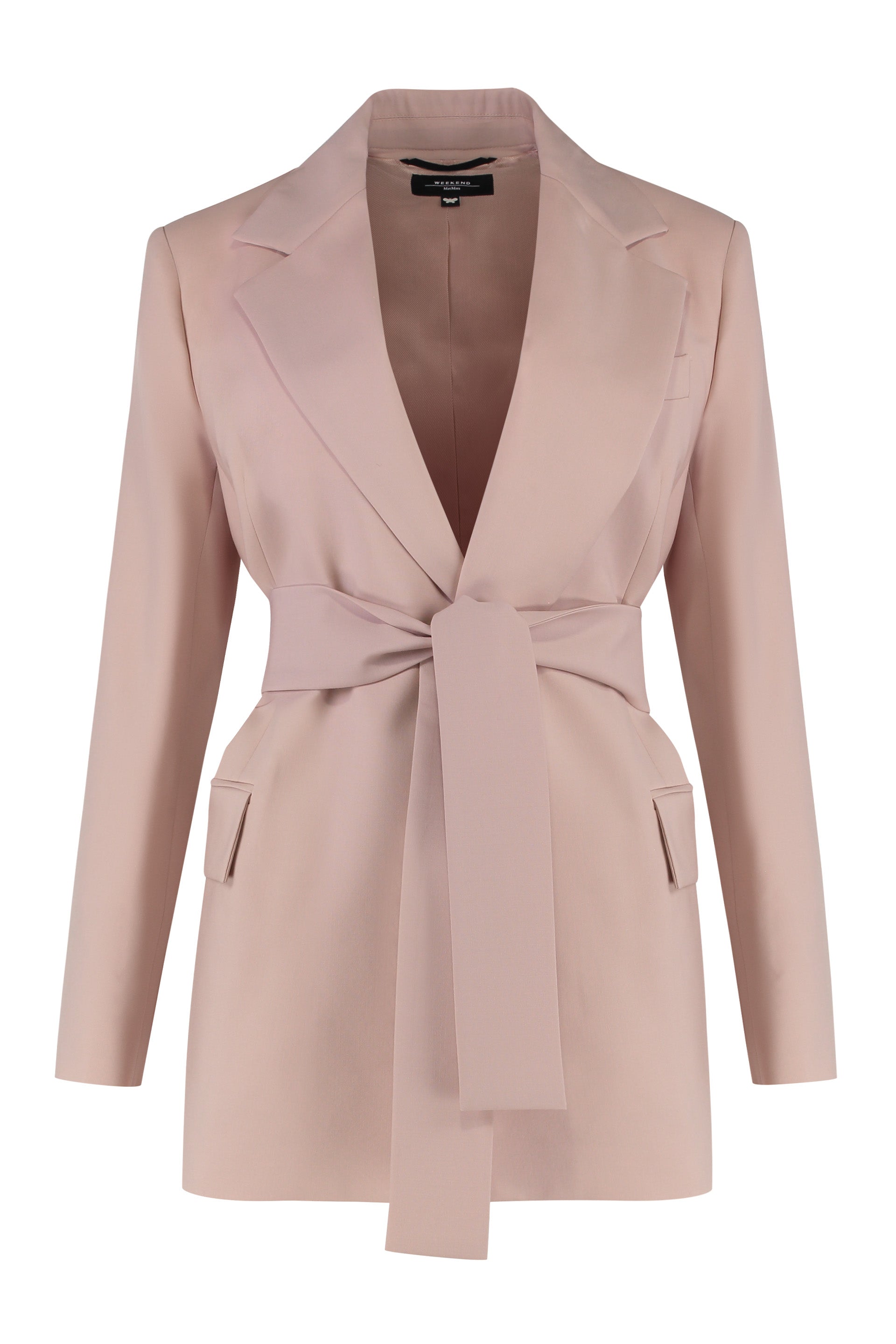 Teso belted waist blazer