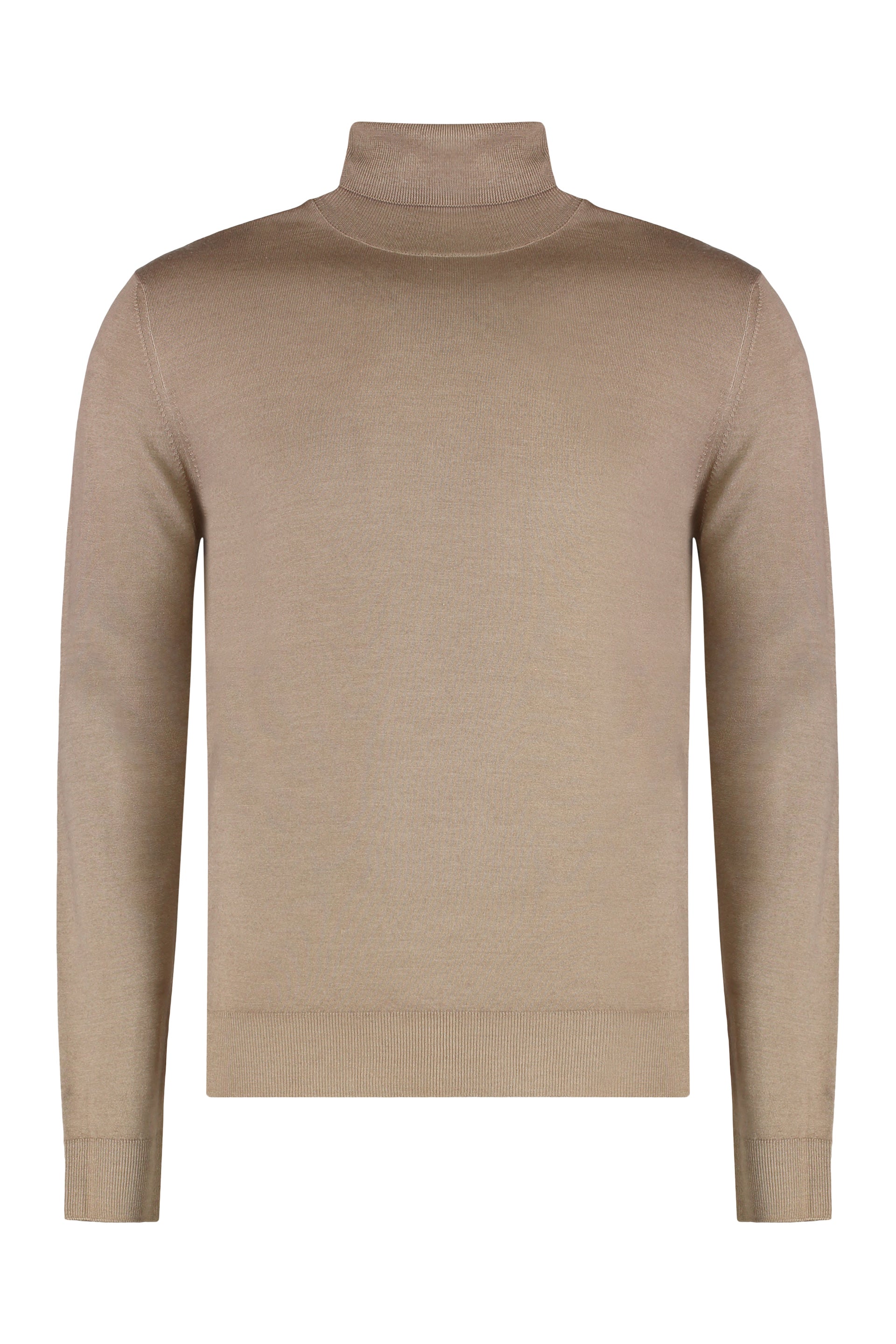 Knitted turtleneck in cotton