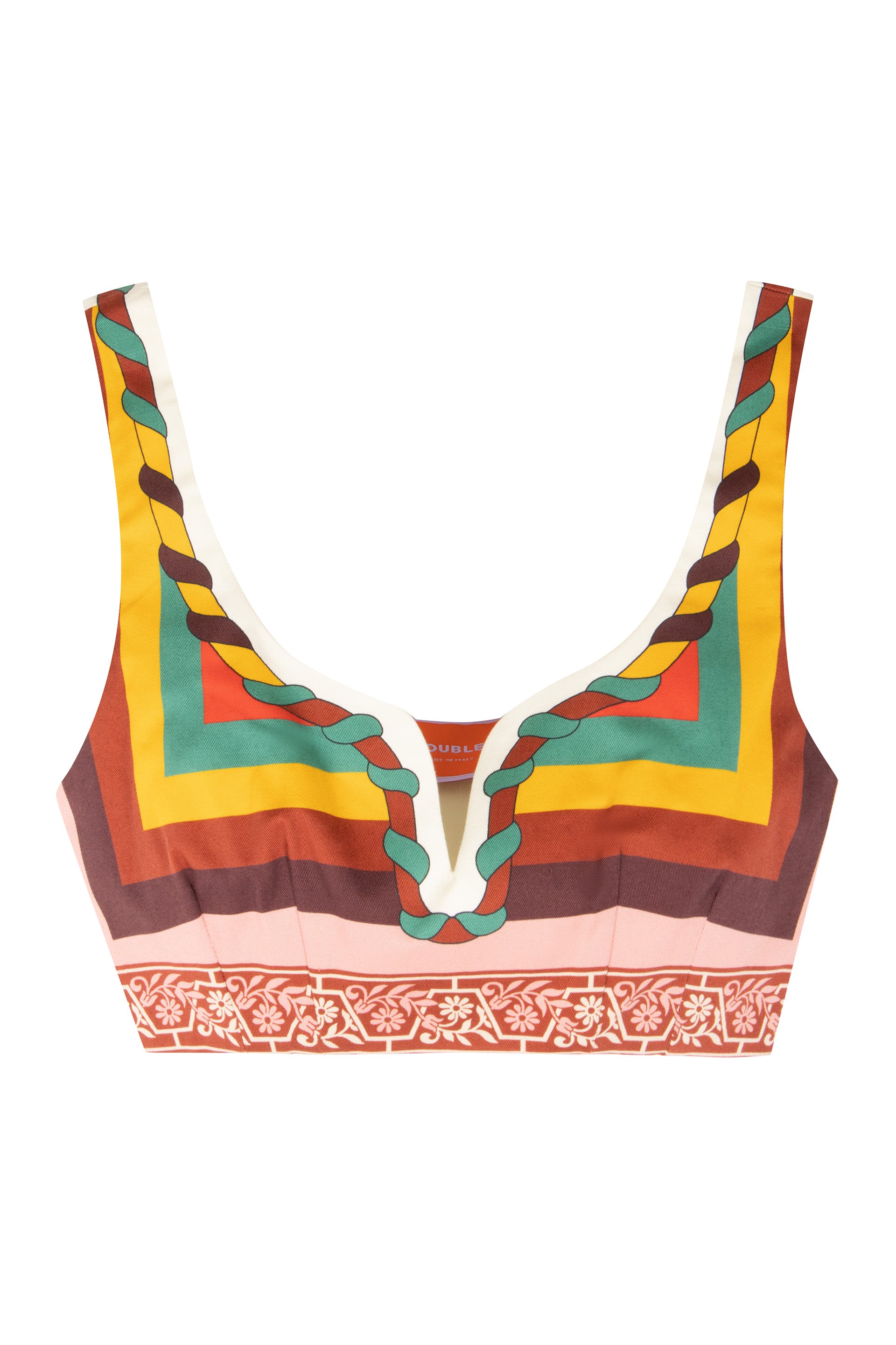 Baia knitted crop top