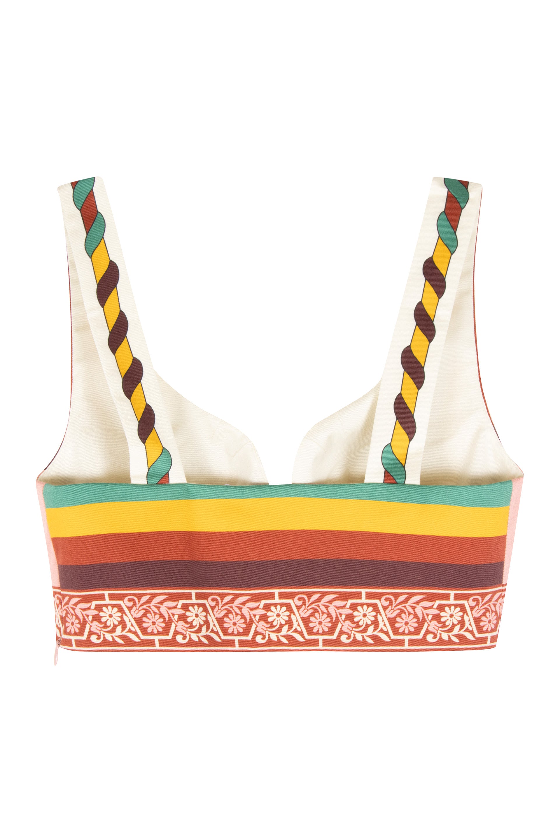 Baia knitted crop top