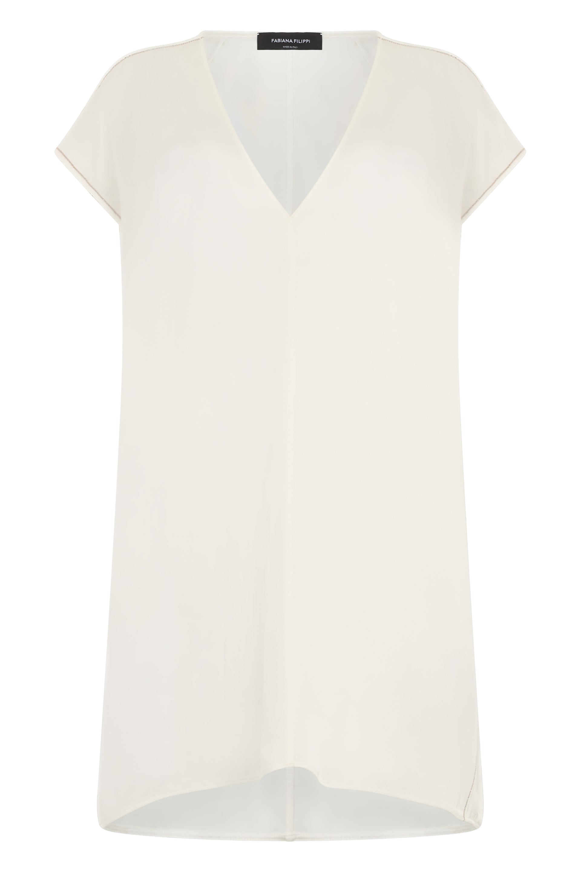 White cream mini dress, light and elegant.