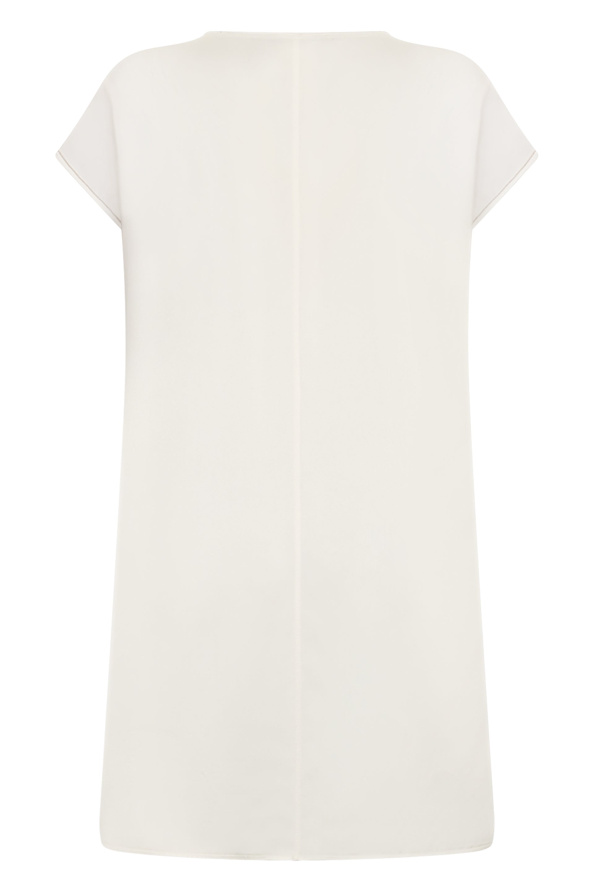 White cream mini dress, light and elegant.