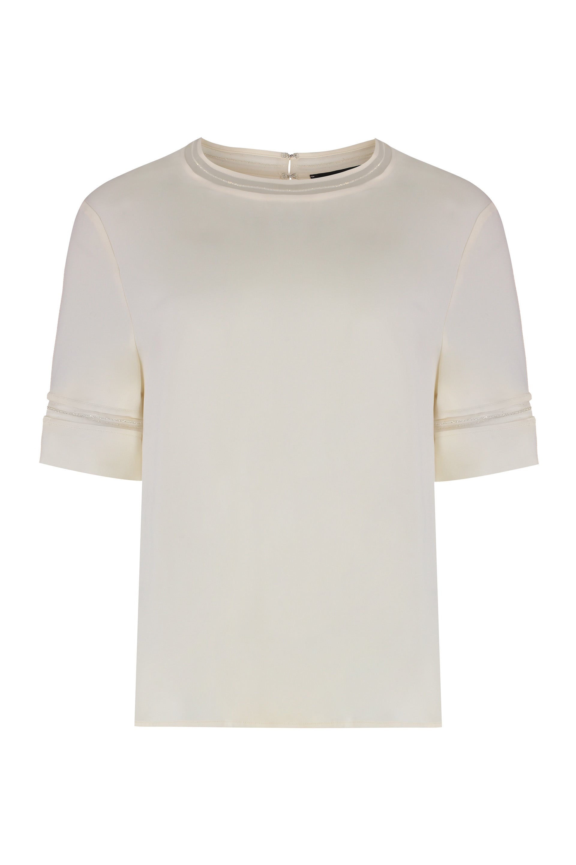 Top in crêpe de chine