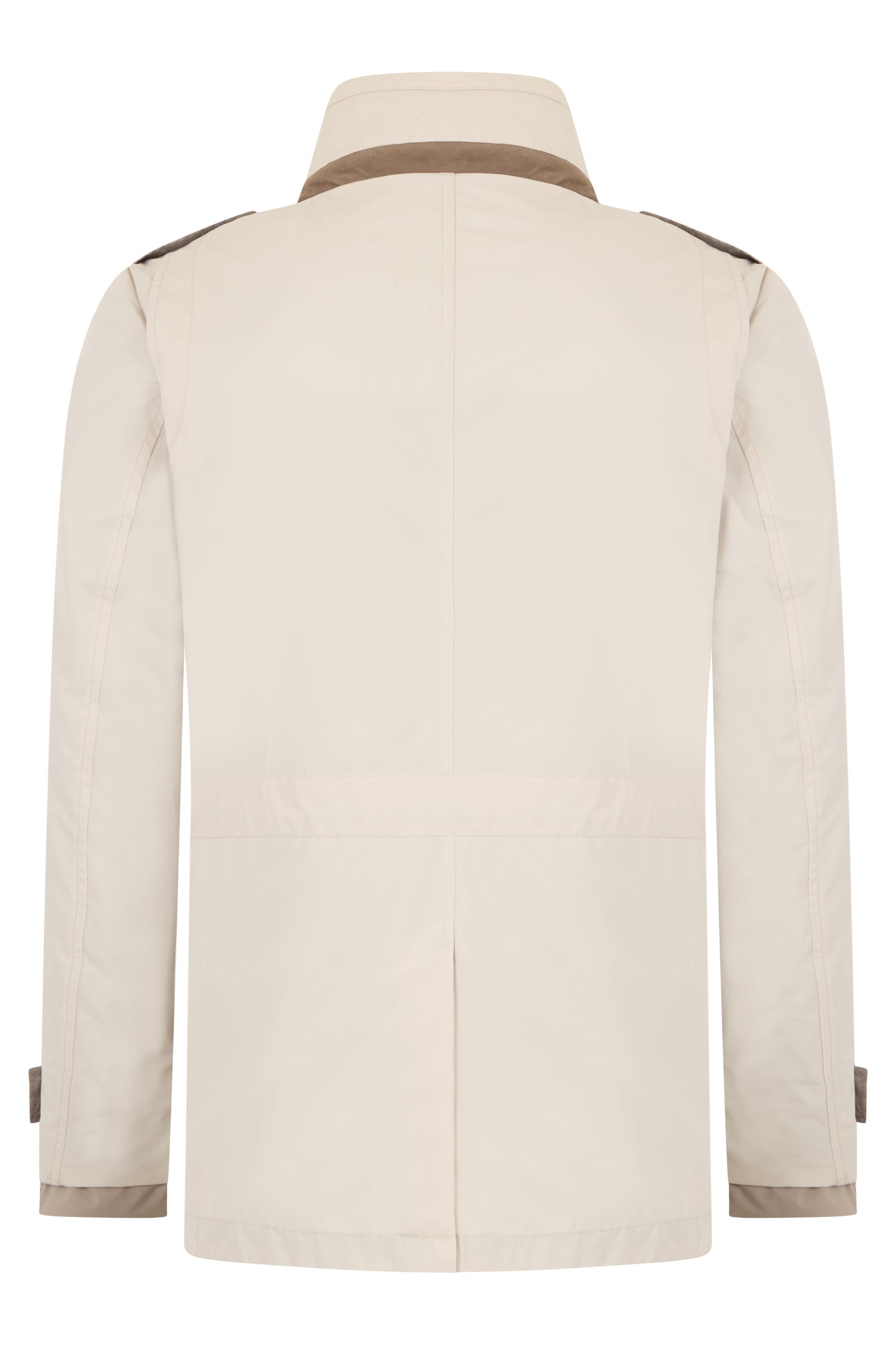 Light jacket with buttons and elegant collar