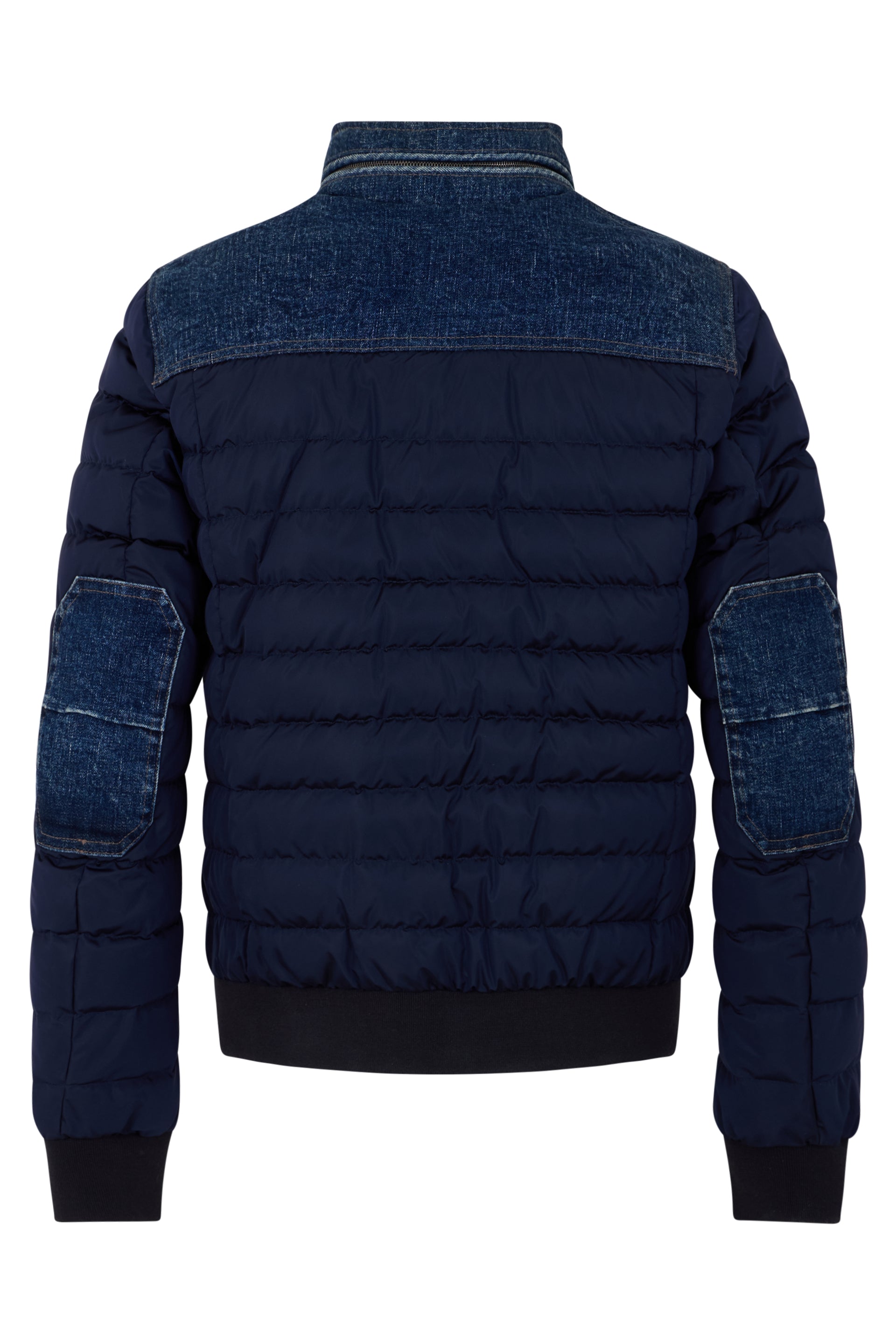 Light casual dark blue denim jacket
