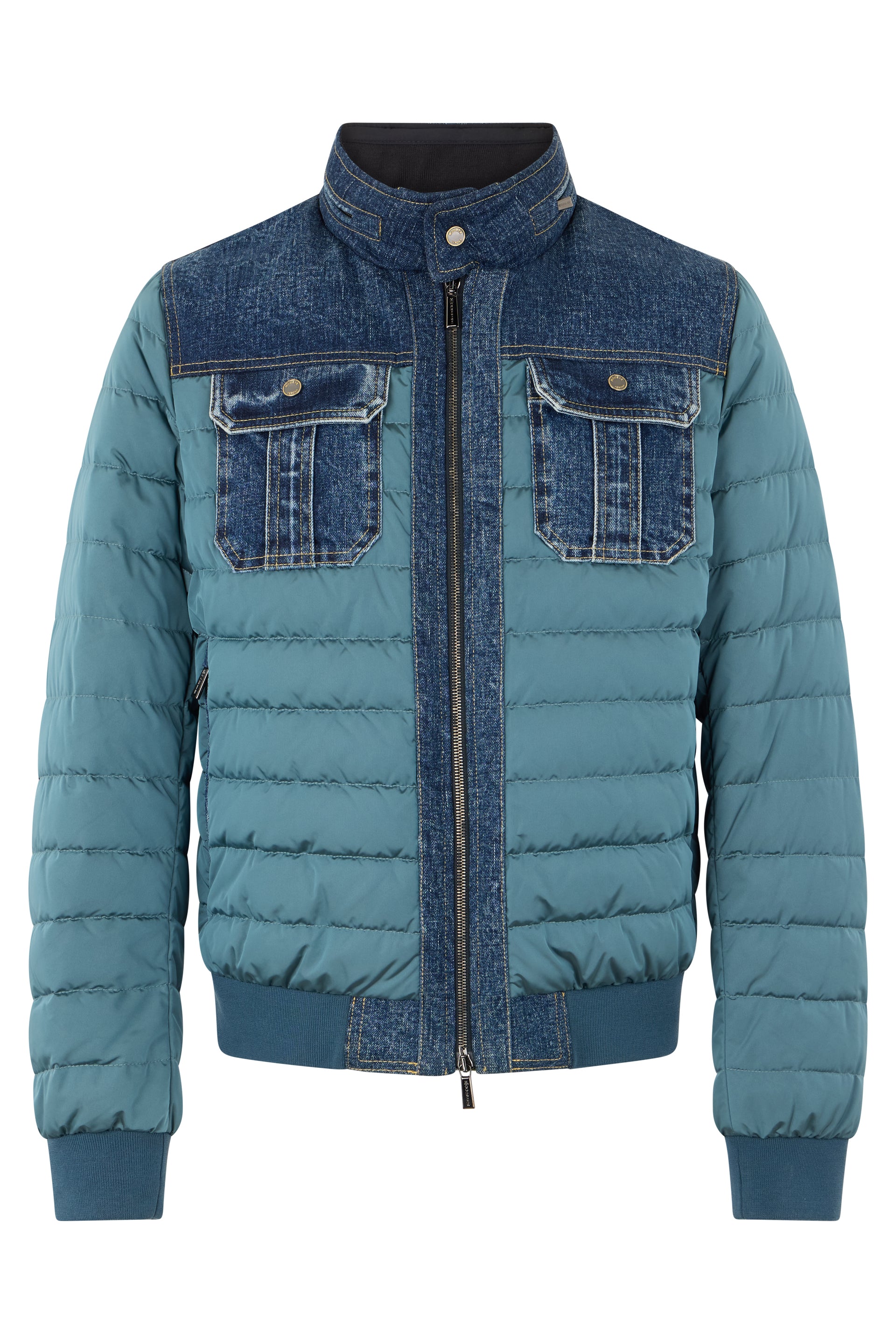 Padded jacket with modern design