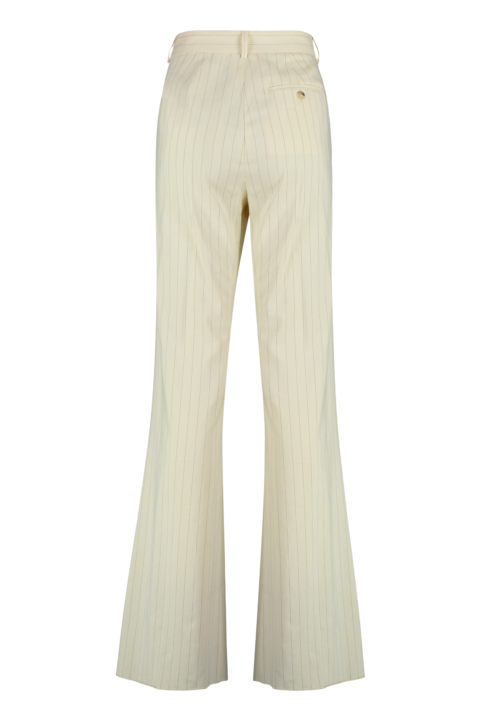 Tritone pinstriped trousers