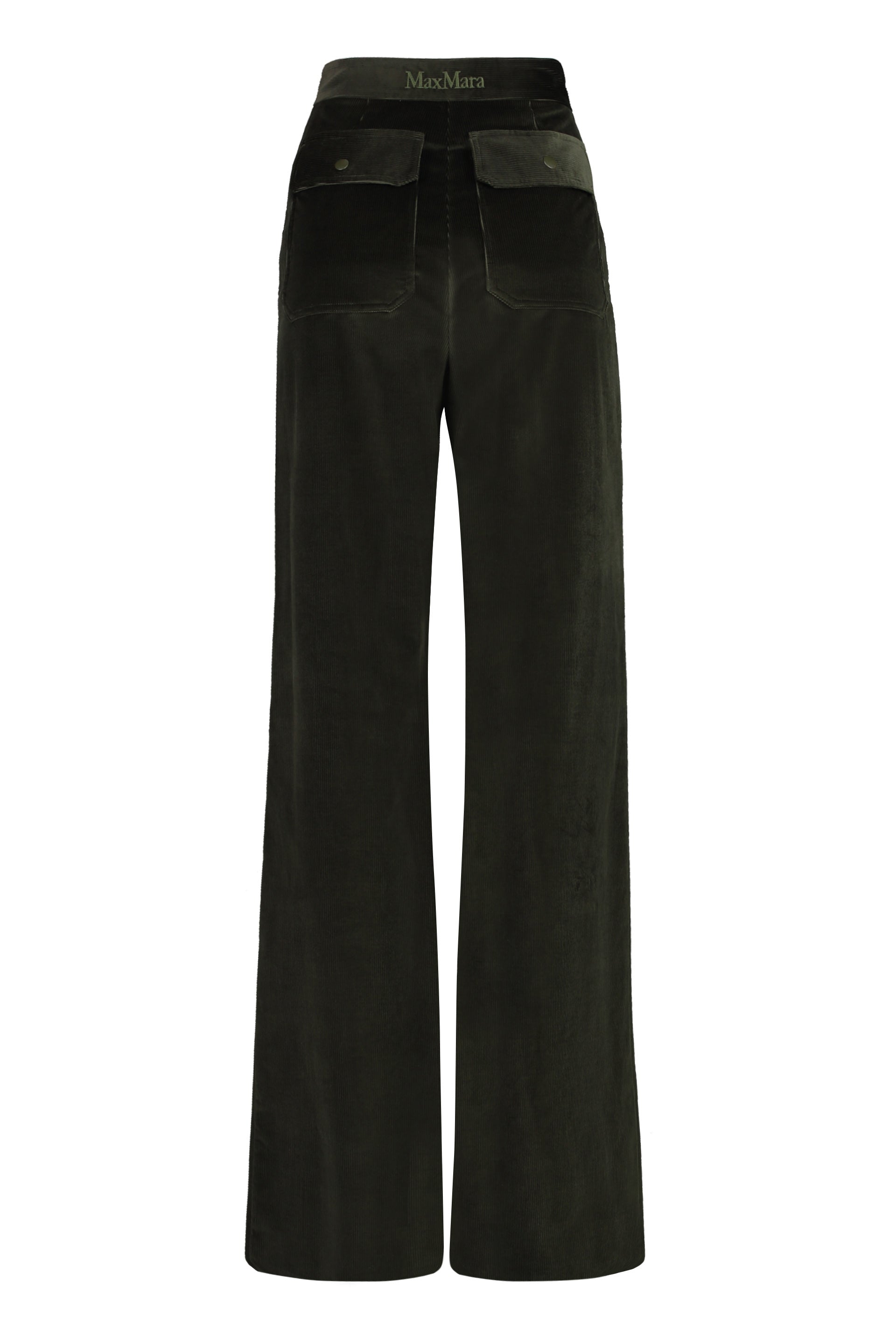 Tritone corduroy trousers