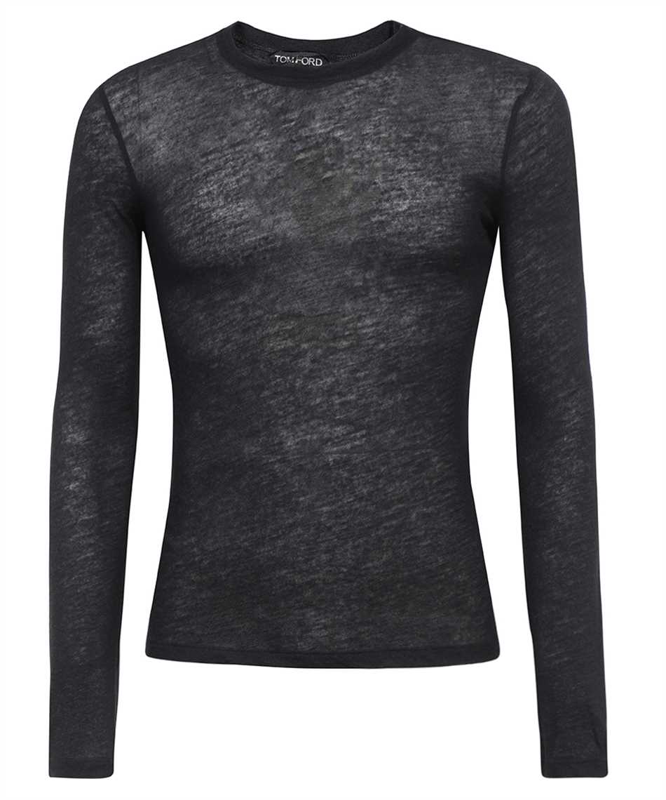 Crew-neck cashmere sweater