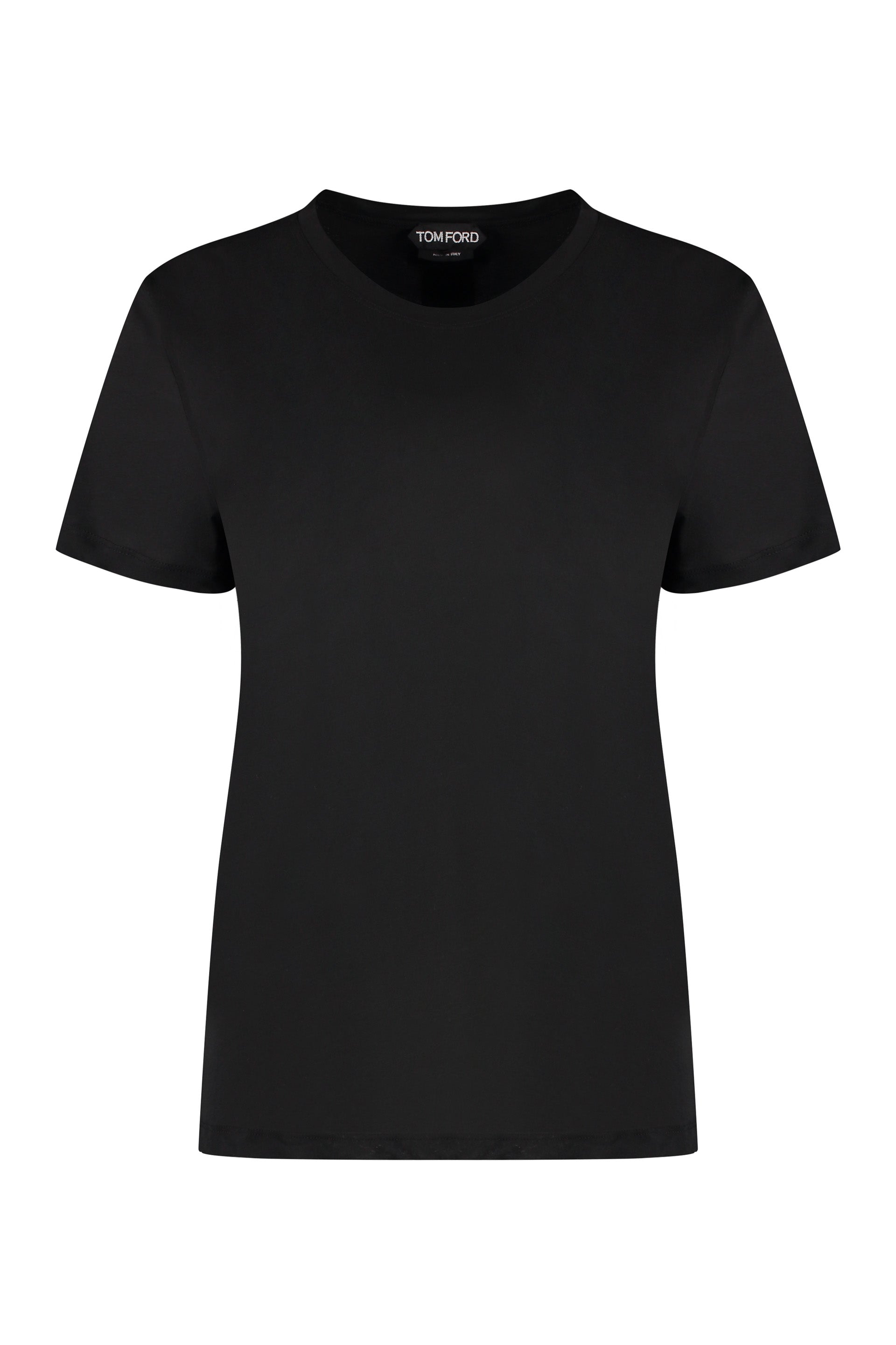 Cotton crew-neck T-shirt