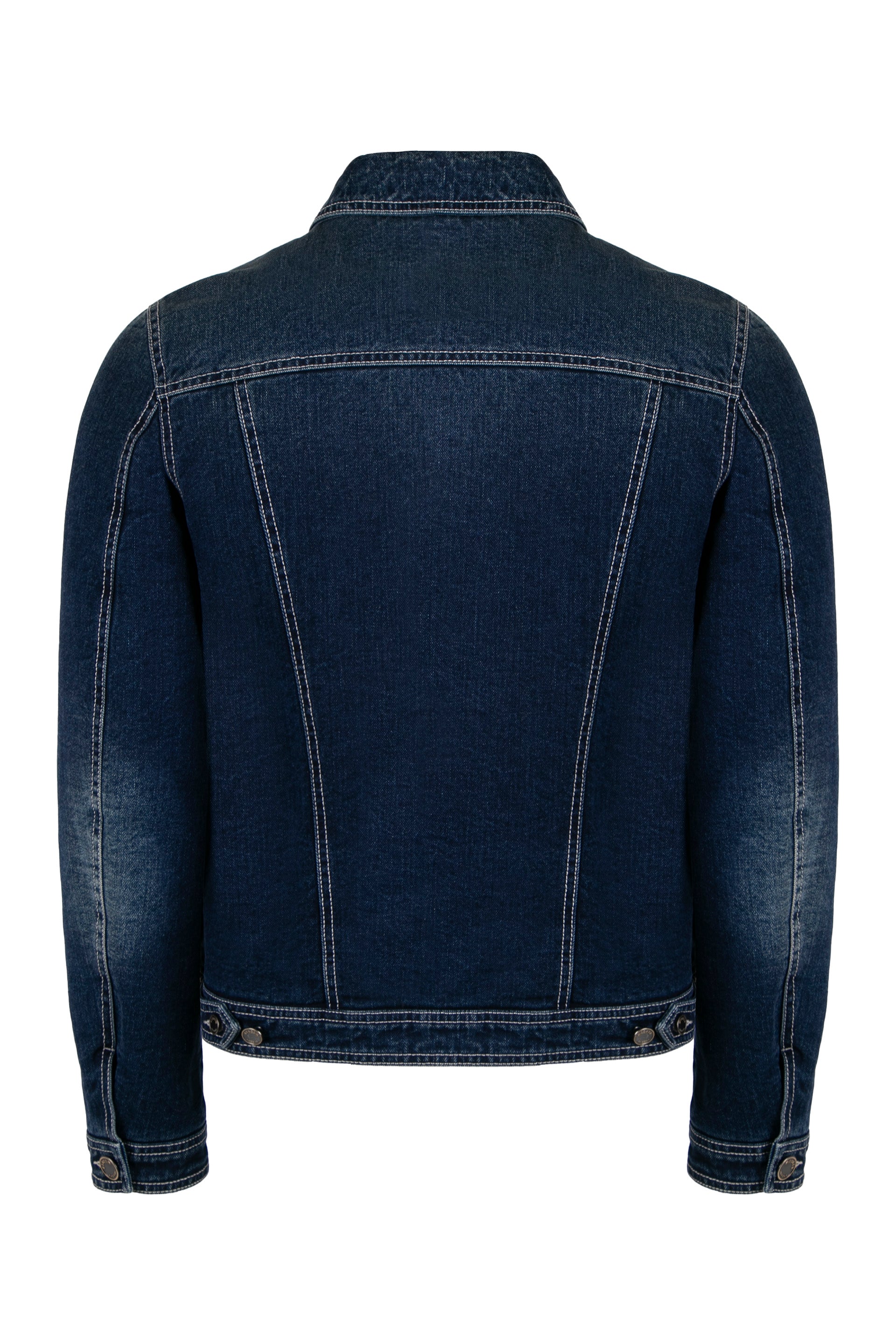 Padded denim jacket