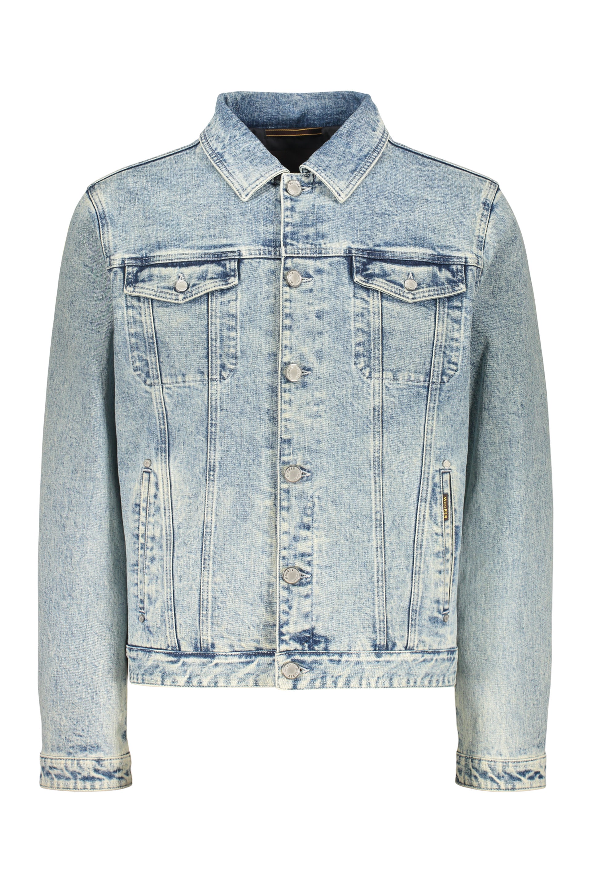 Light denim jacket with a classic design