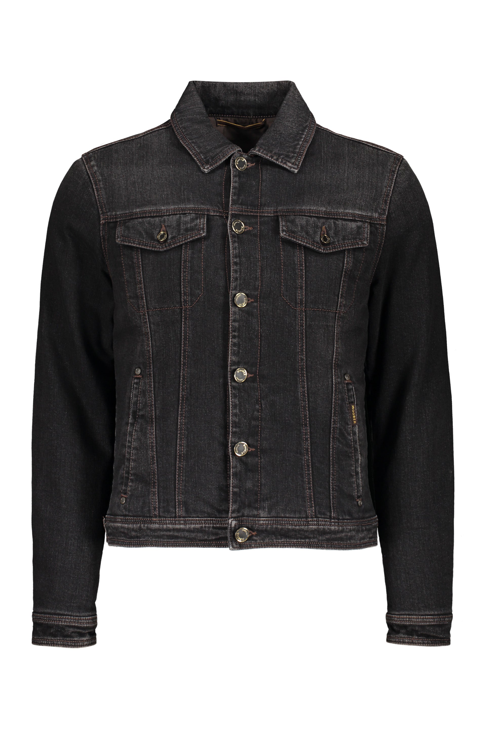 Padded denim jacket