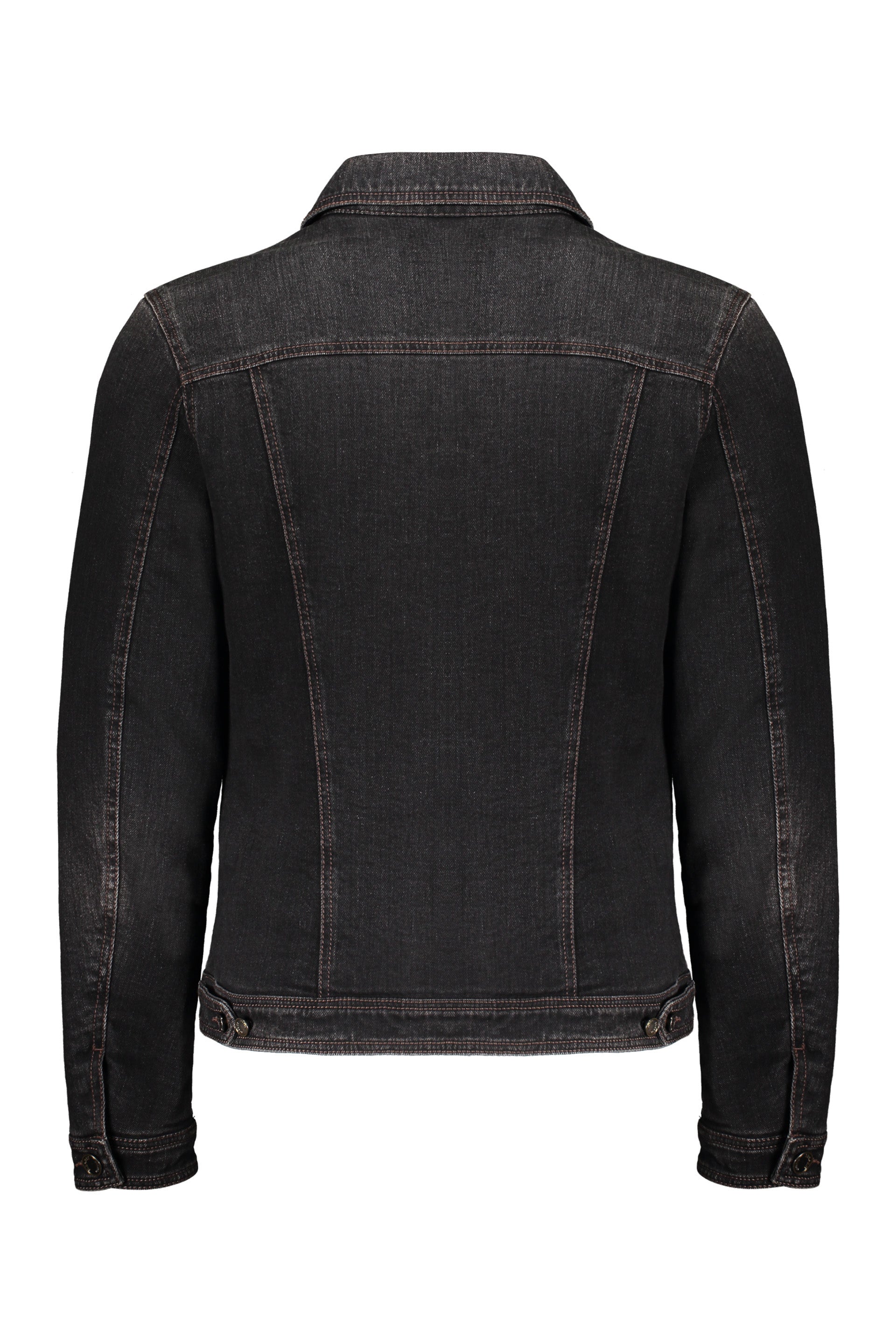 Padded denim jacket