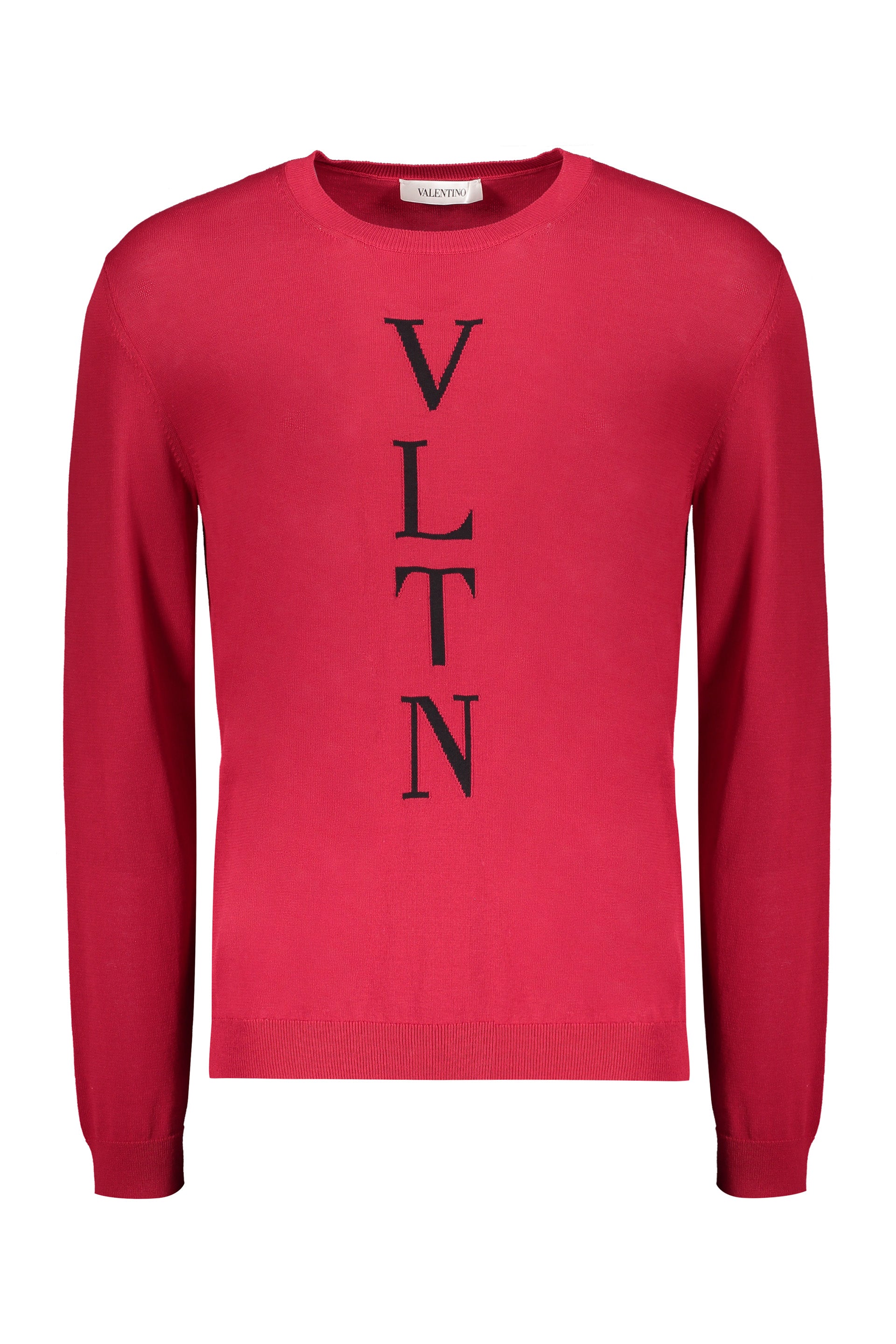 Long sleeve crew-neck sweater