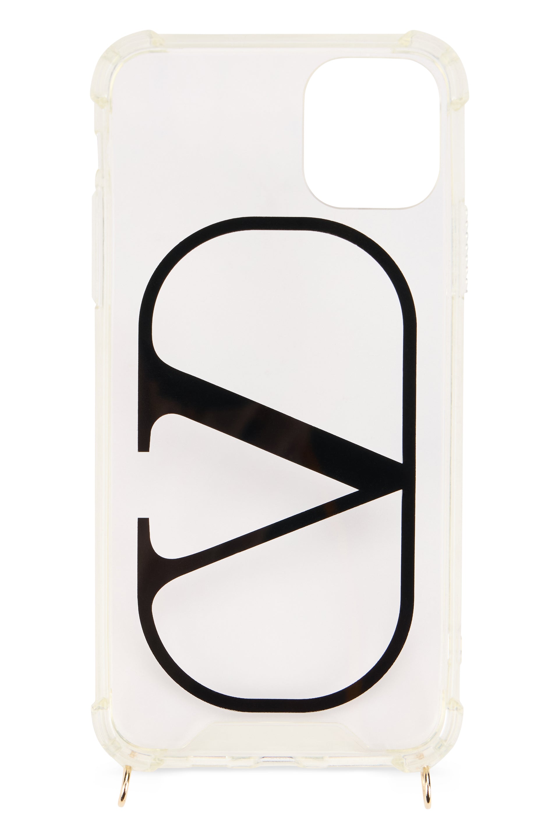 Elegant transparent cover for modern stylish smartphone.