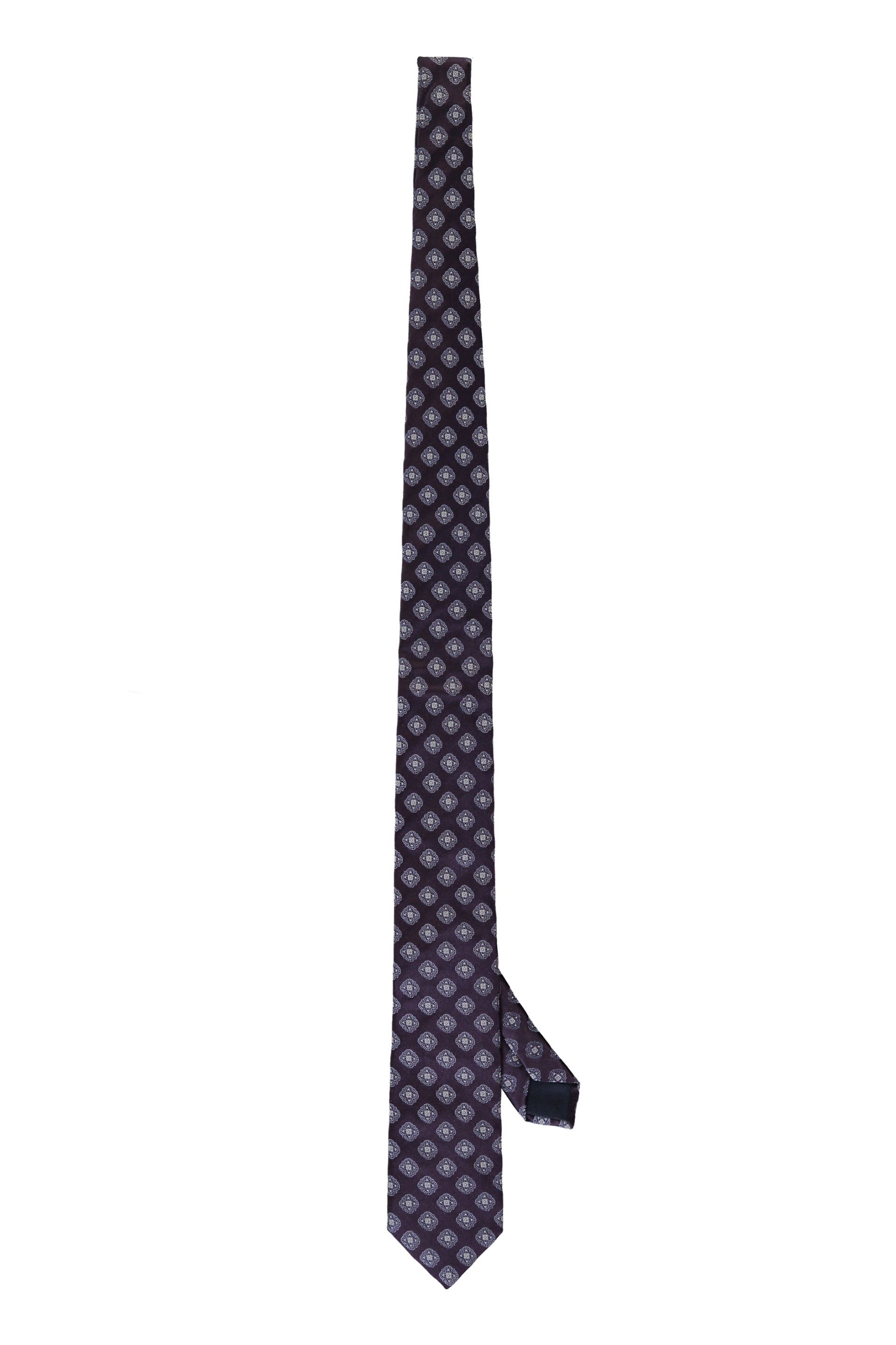 Jacquard silk tie