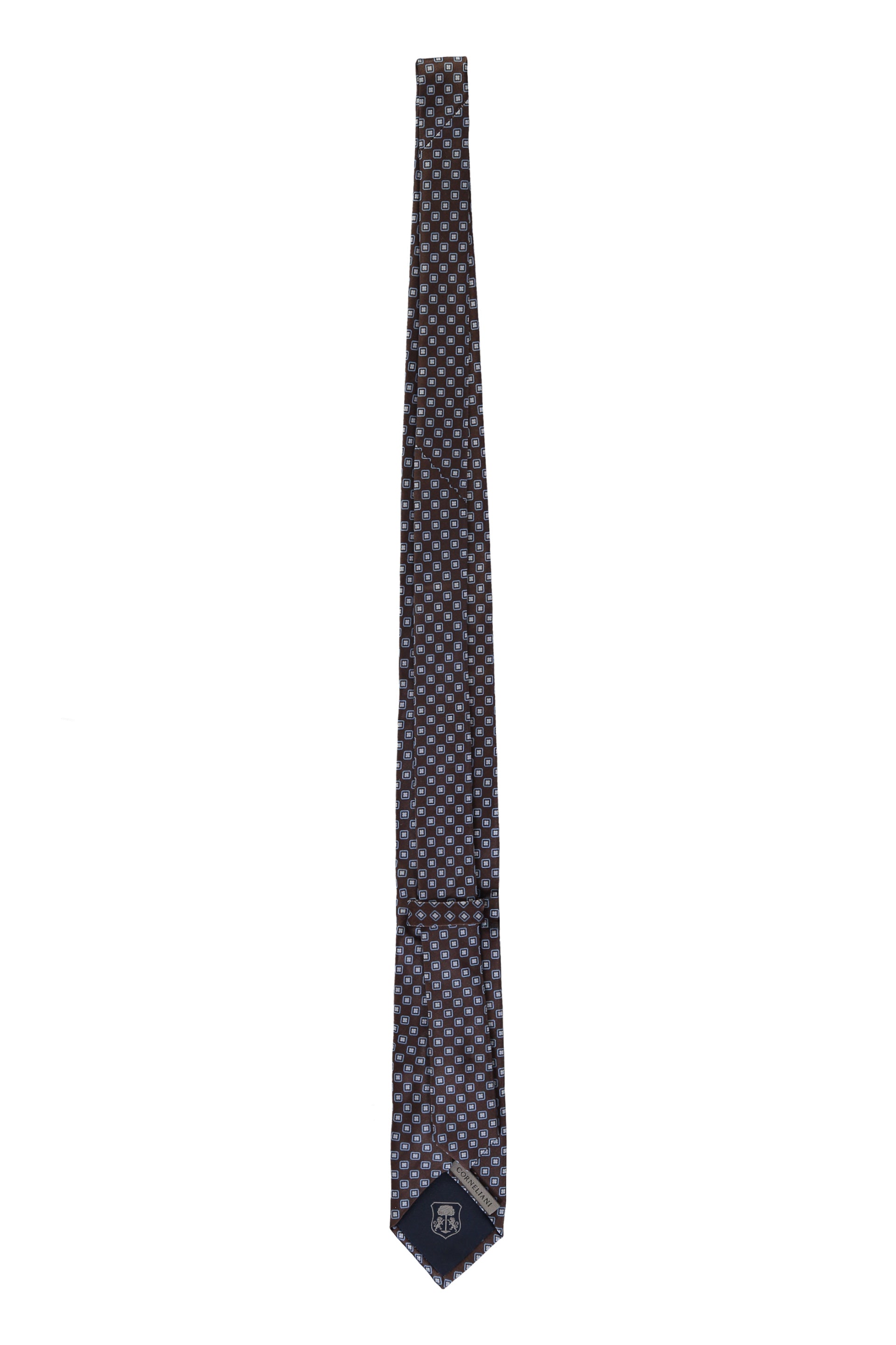 Jacquard silk tie