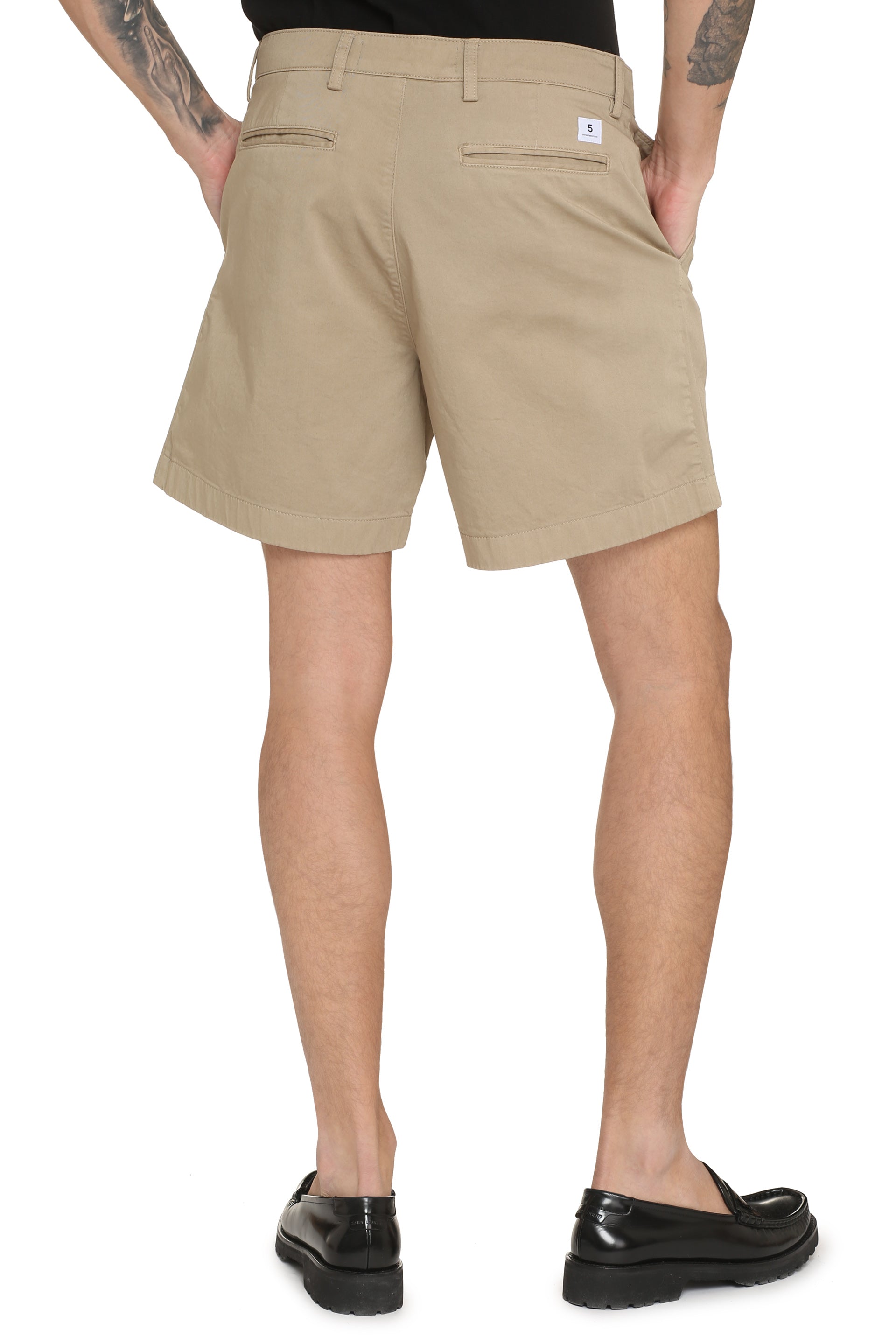 Cotton bermuda shorts