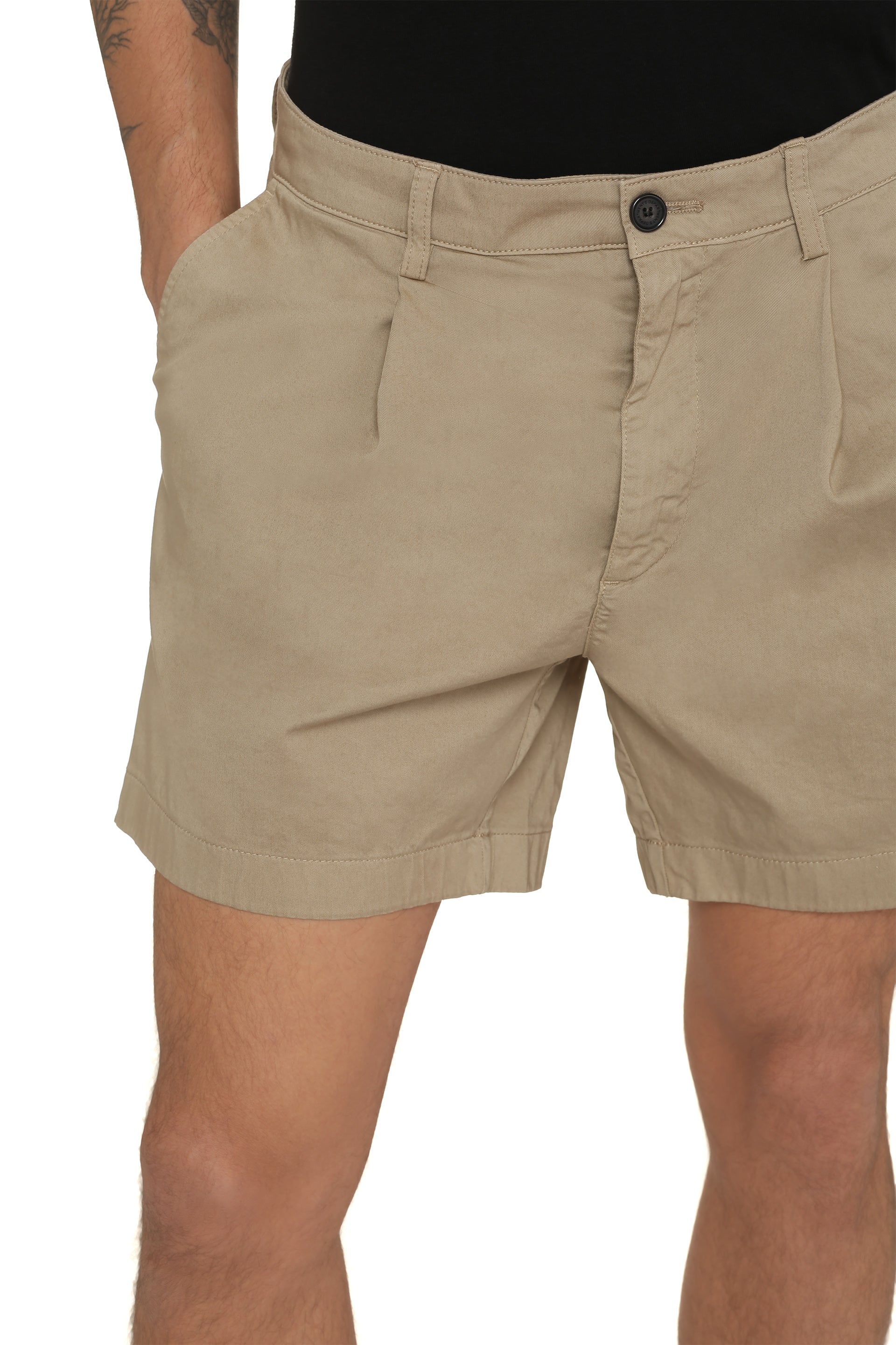 Cotton bermuda shorts