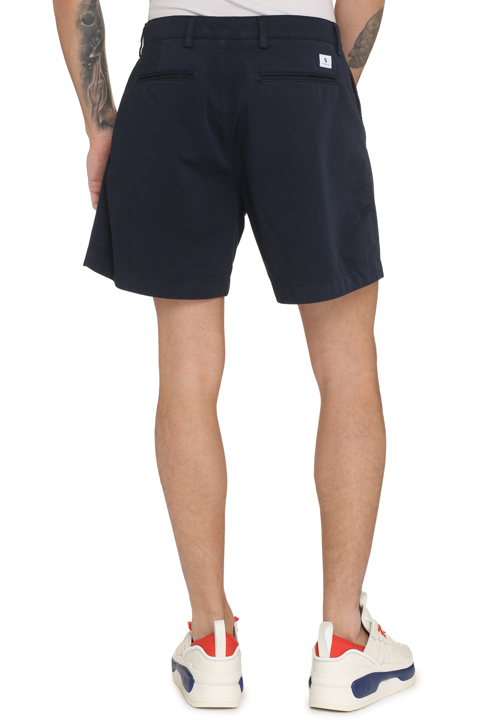 Cotton bermuda shorts