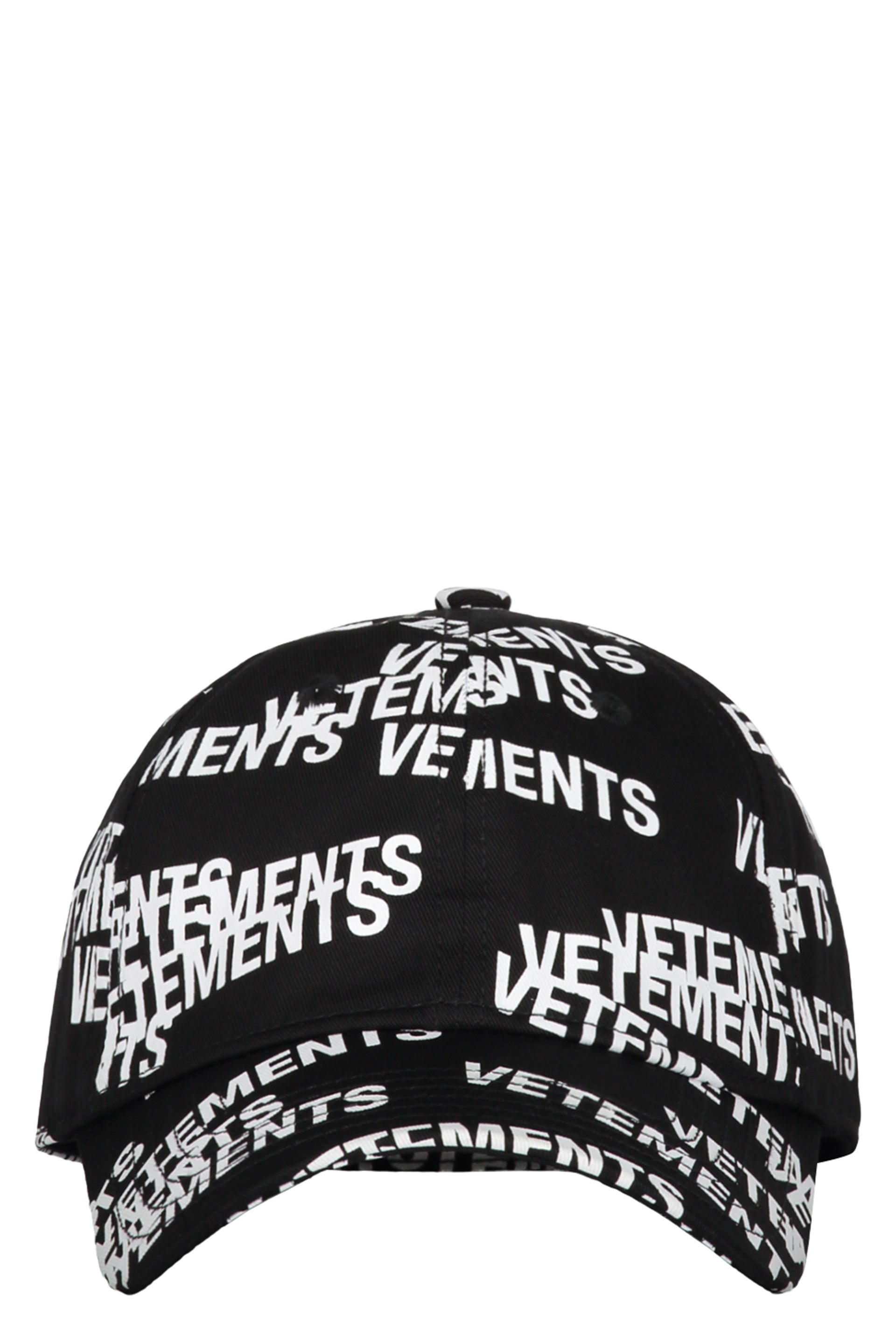 All over logo baseball cap