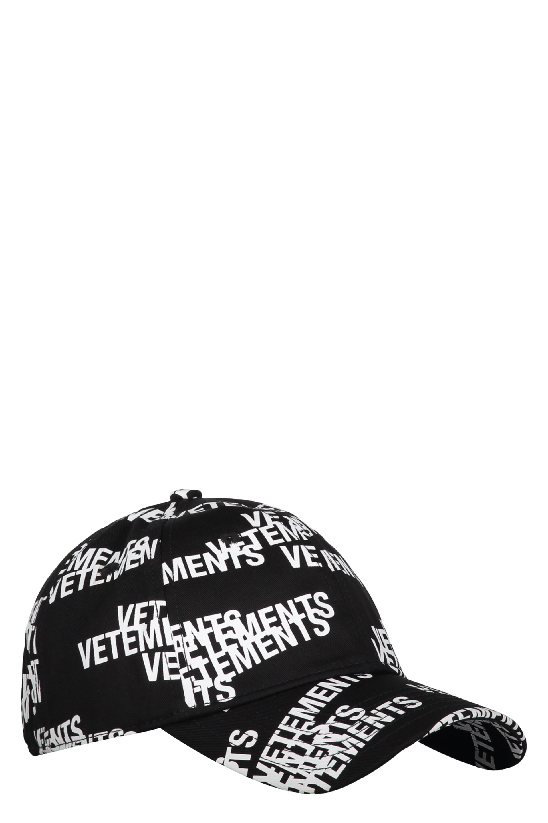 All over logo baseball cap