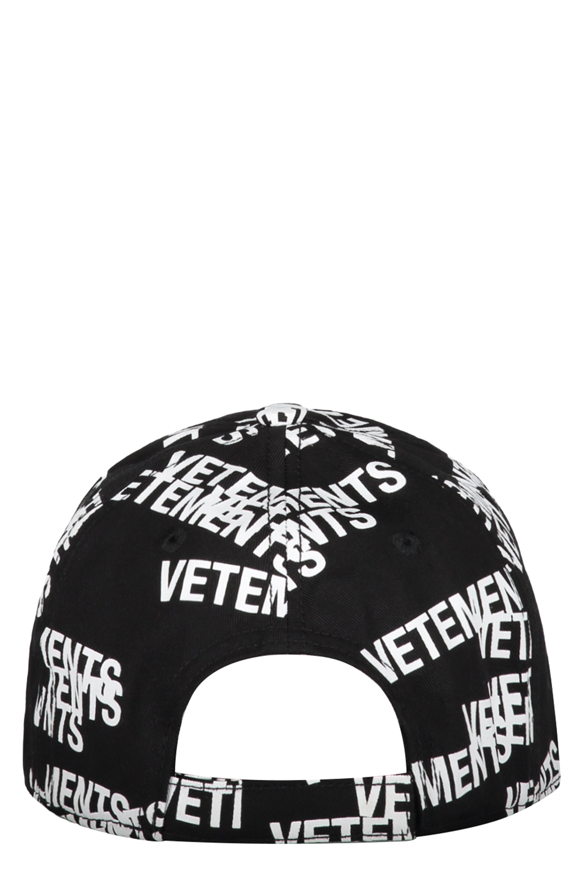 All over logo baseball cap