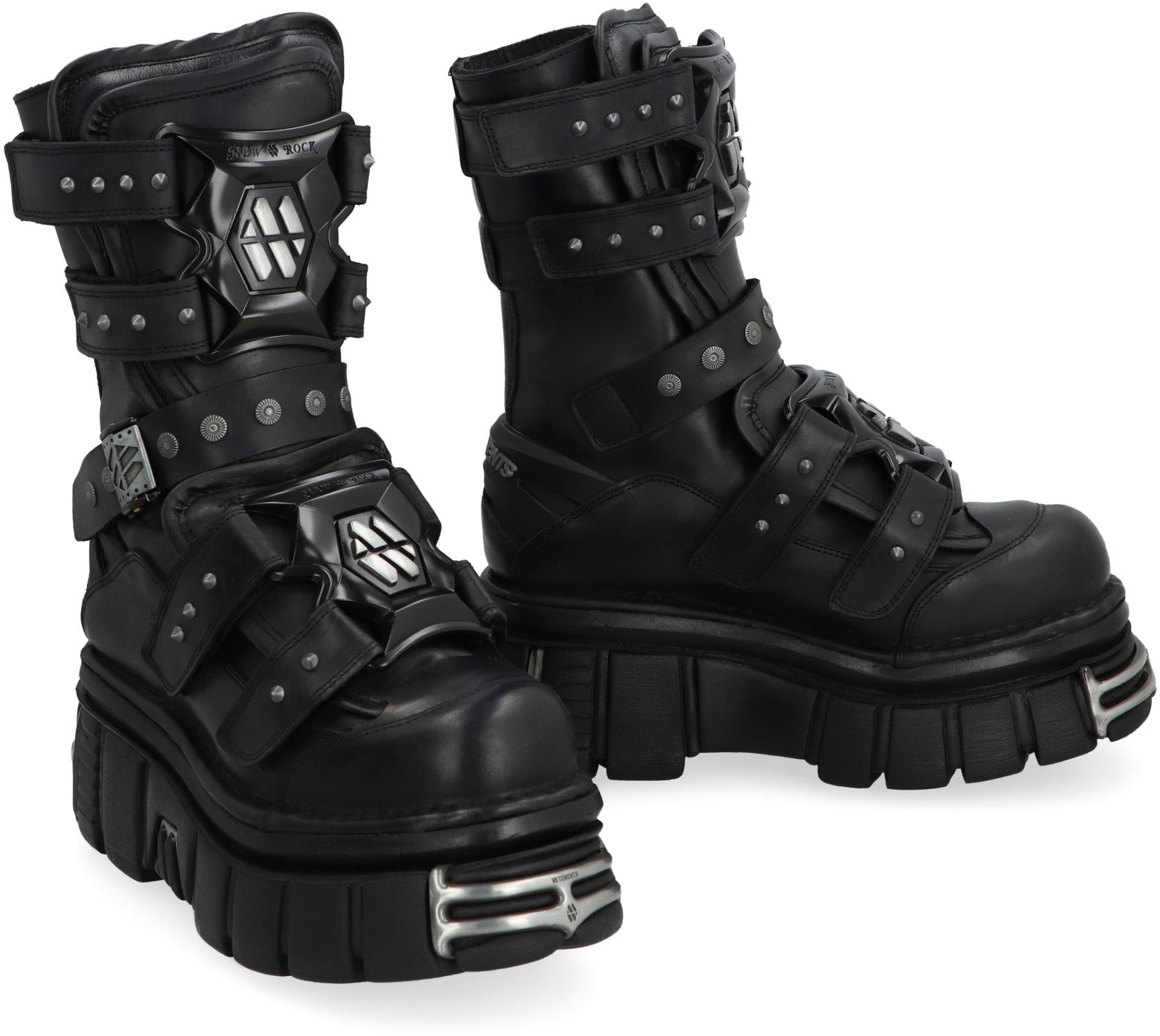 VETEMENTS x New Rock - Leather Gamer boots