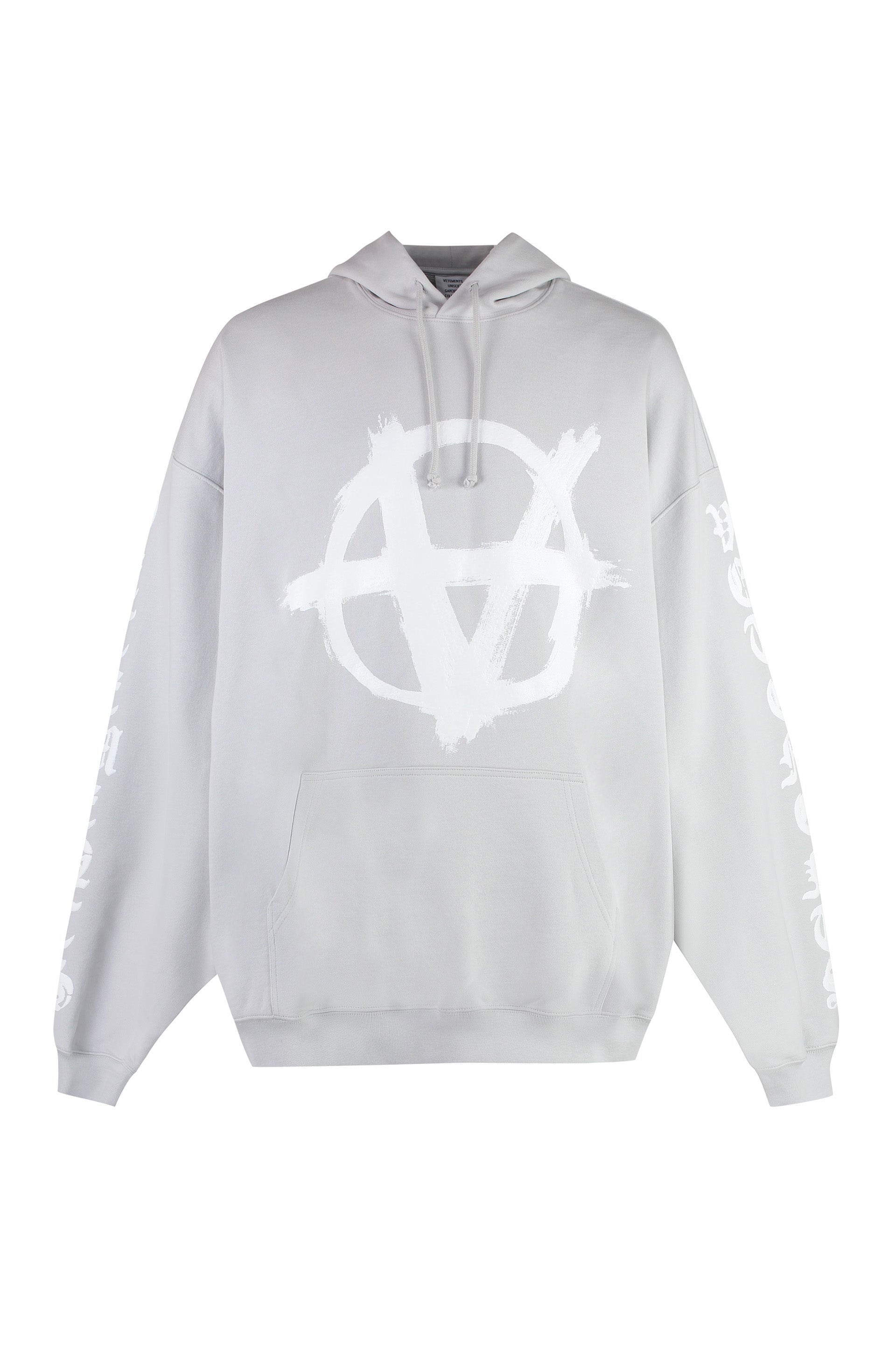 Reverse Anarchy cotton hoodie