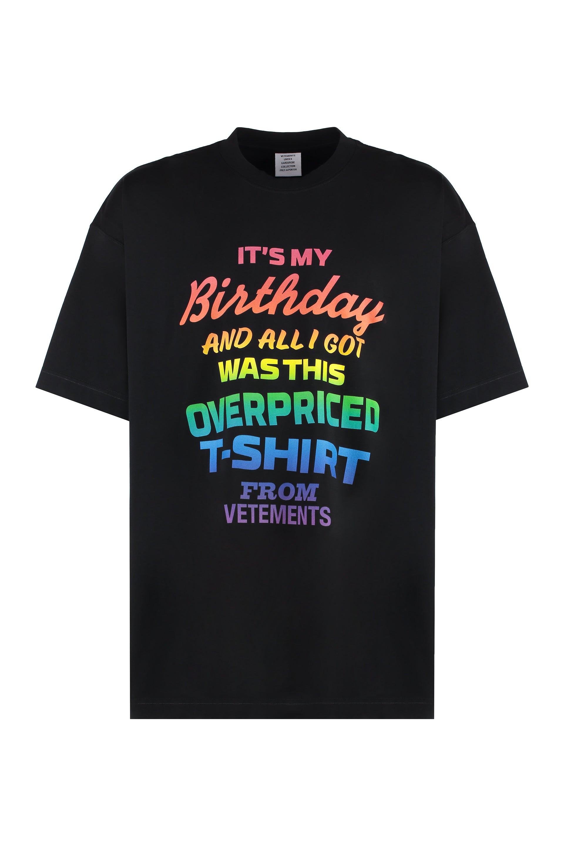 Printed cotton T-shirt