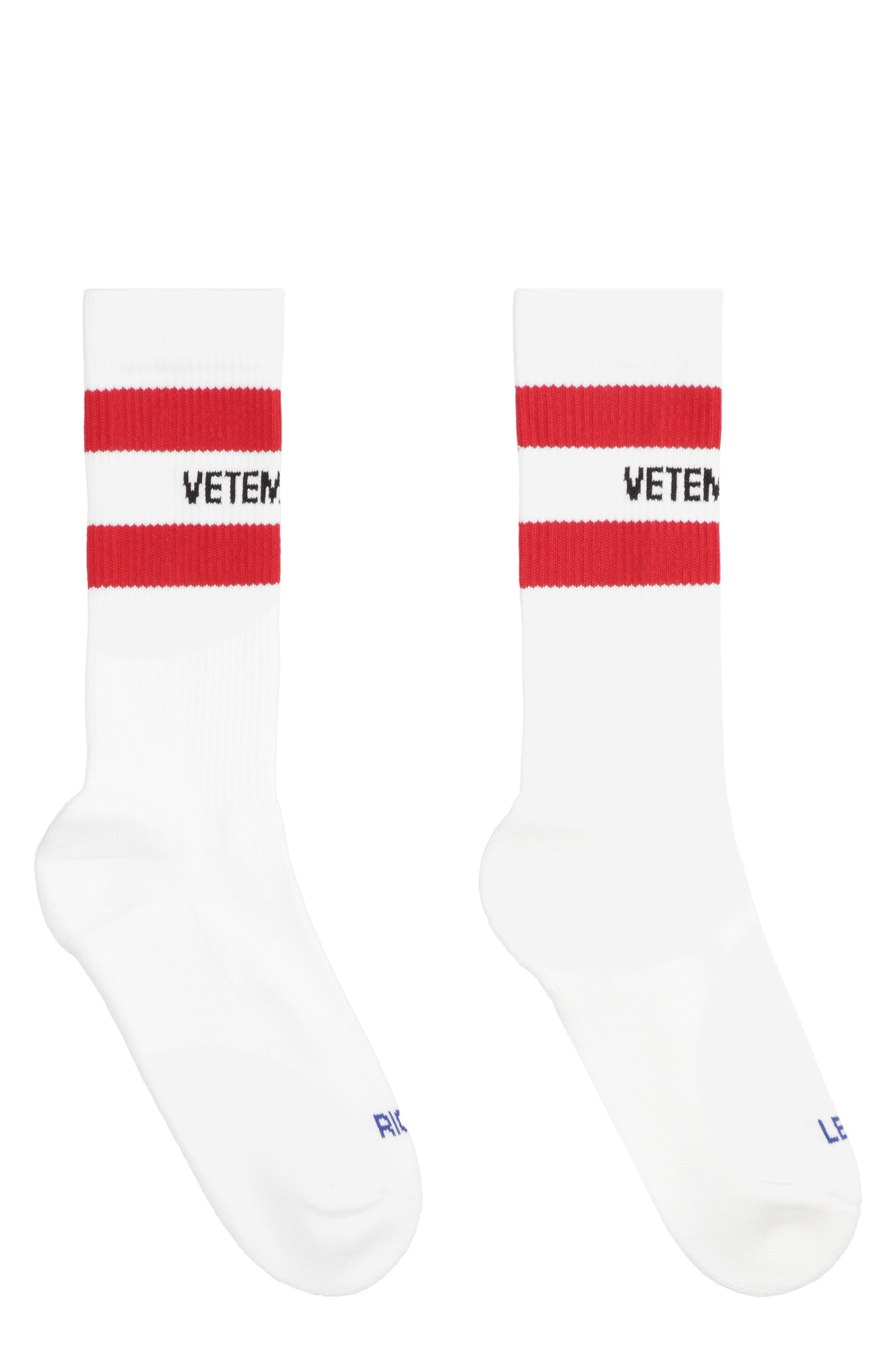 Cotton socks with logo