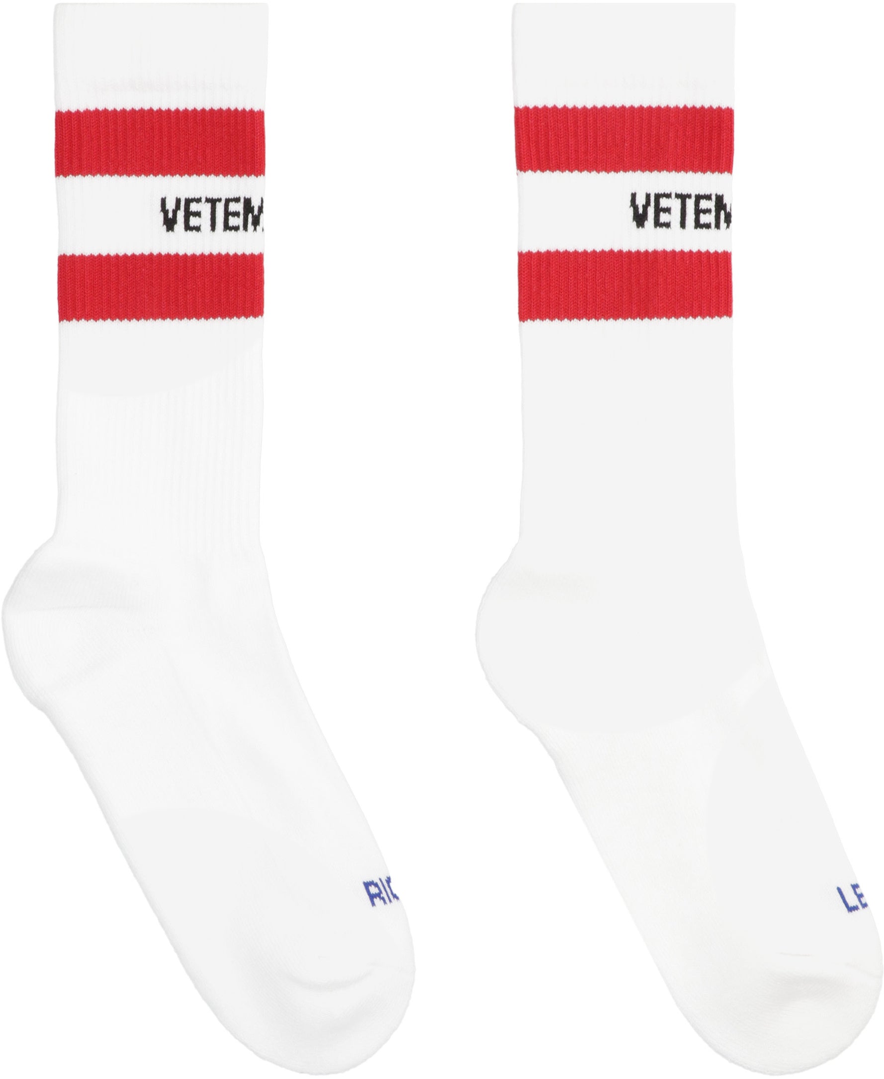 Cotton socks with logo