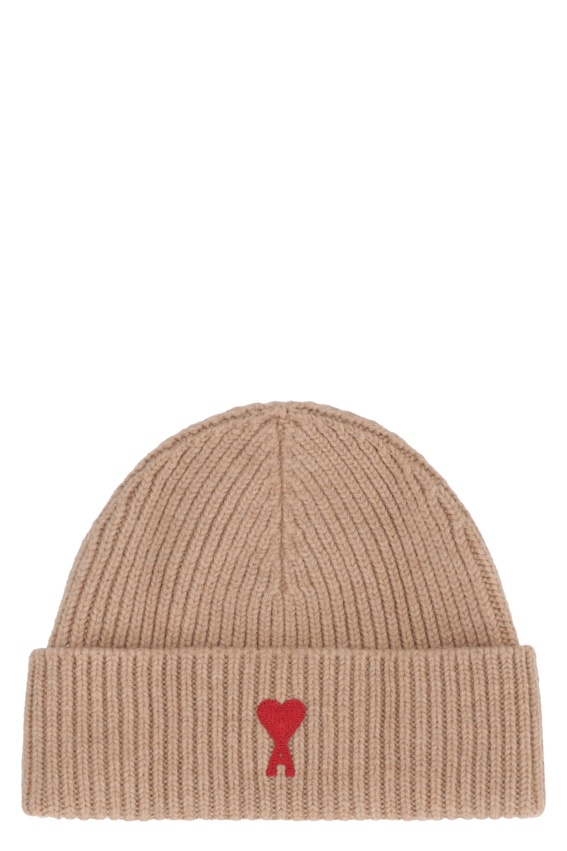 Ribbed Wool Beanie