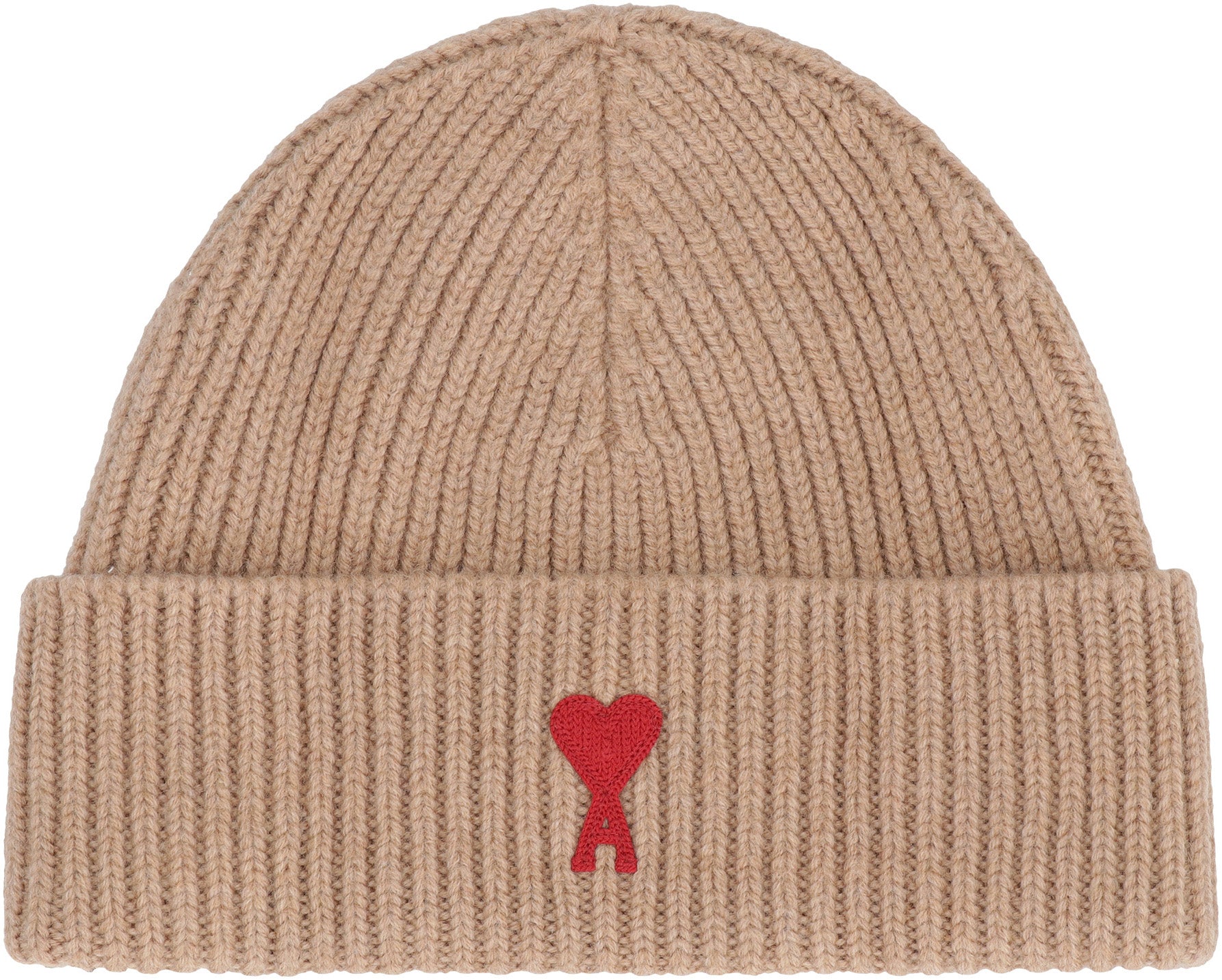 Ribbed Wool Beanie