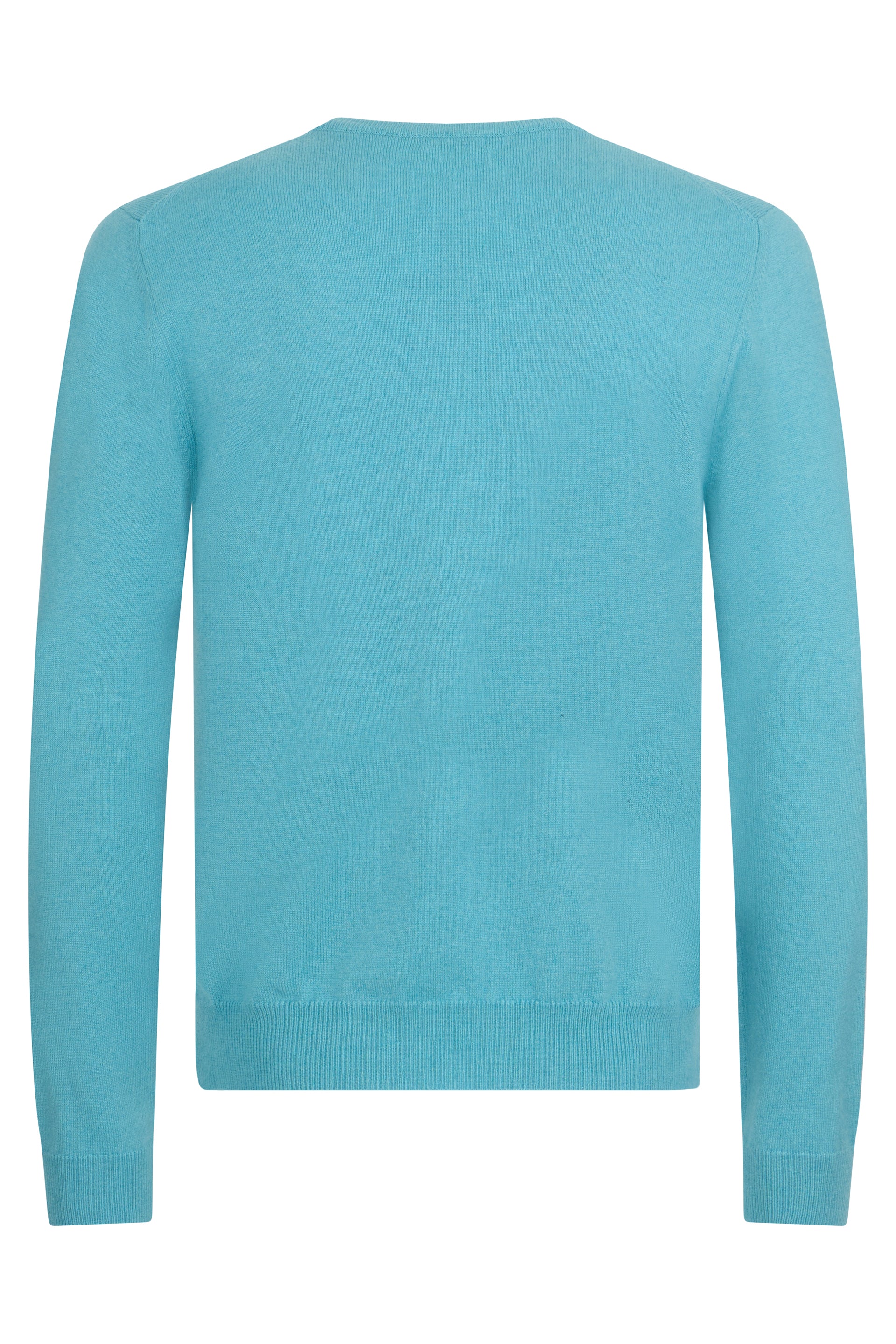 Blue sweater with long sleeves that offers comfort and style.