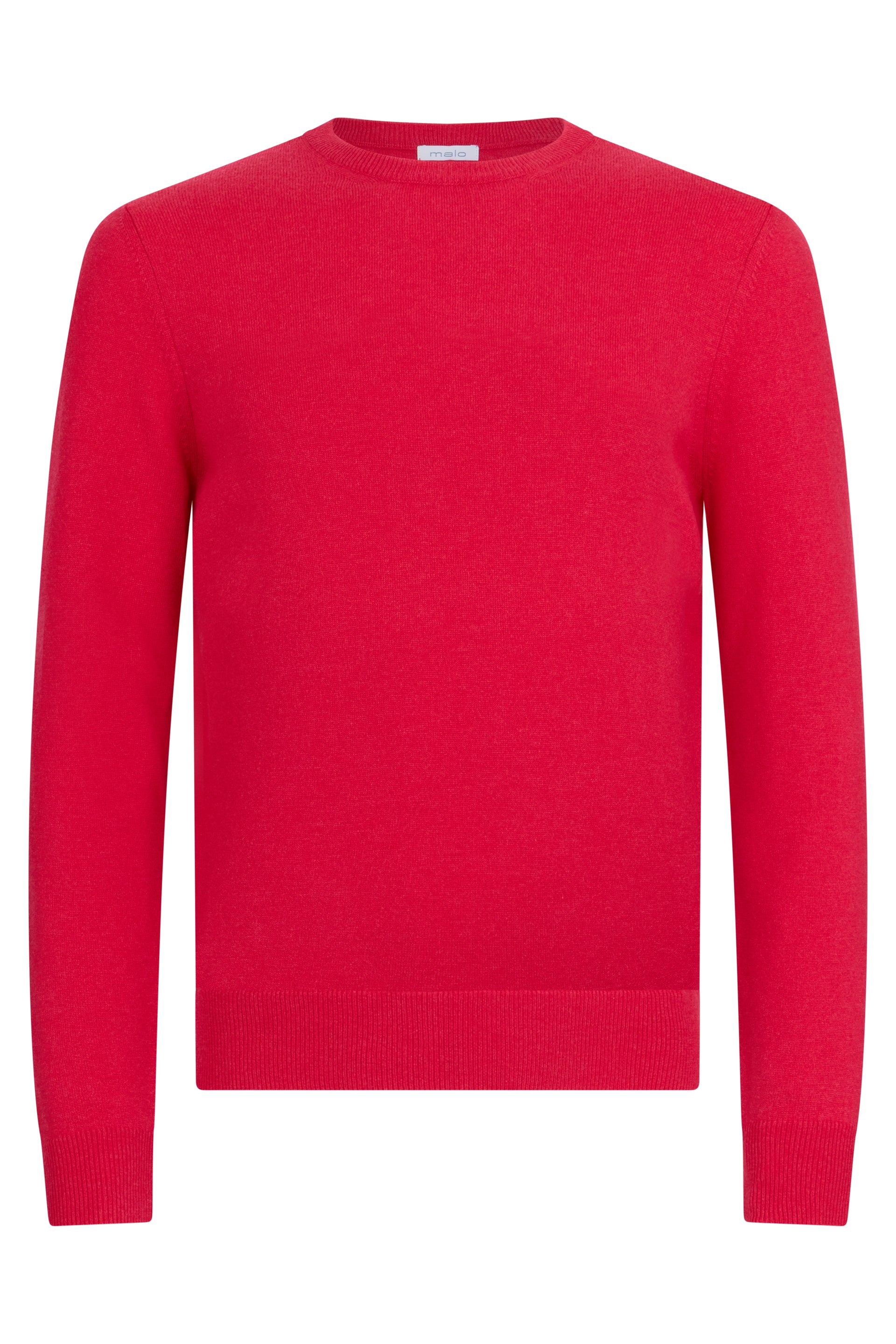 Fuchsia sweater with long sleeves, sophisticated and elegant design.