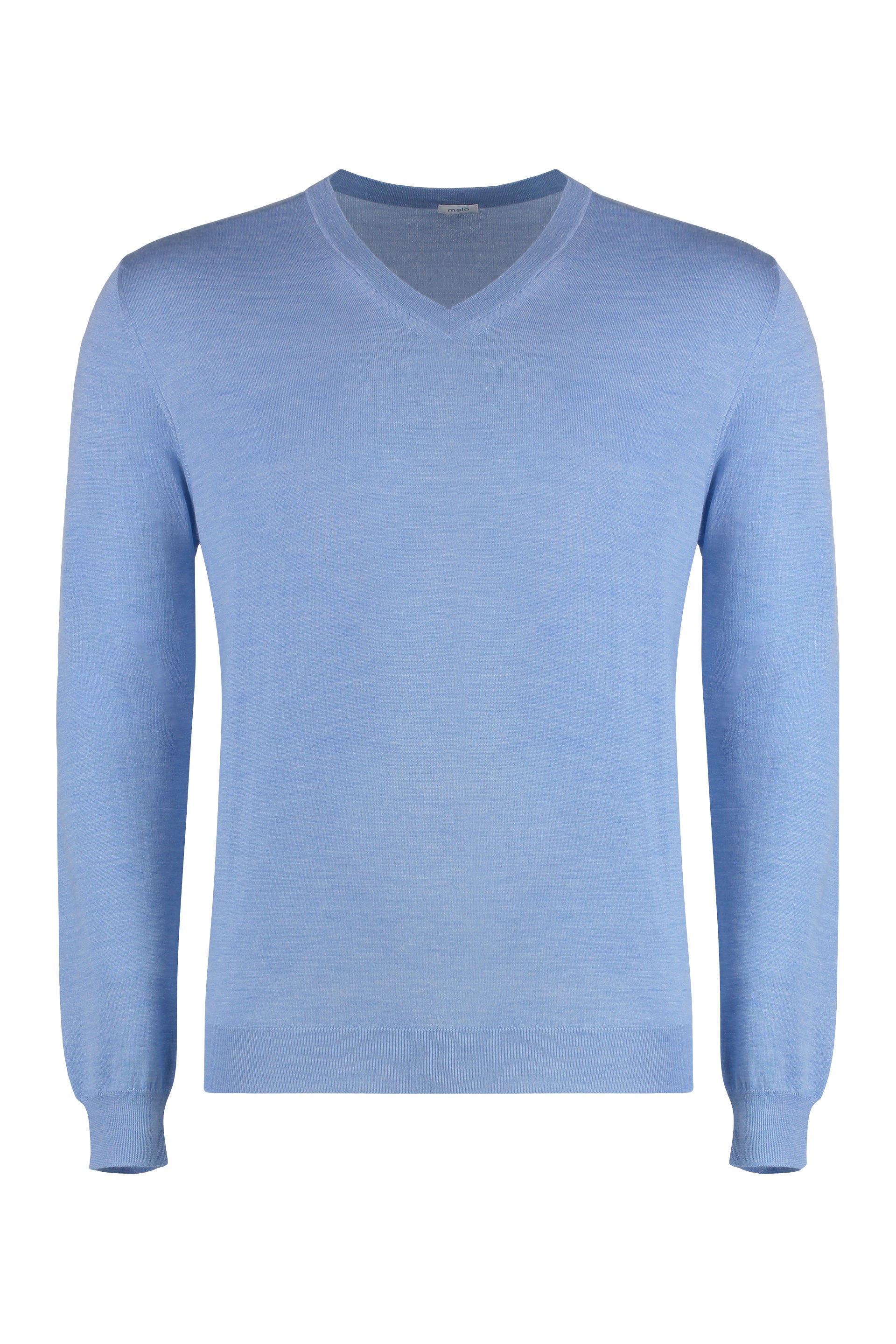 Cashmere-silk blend pullover