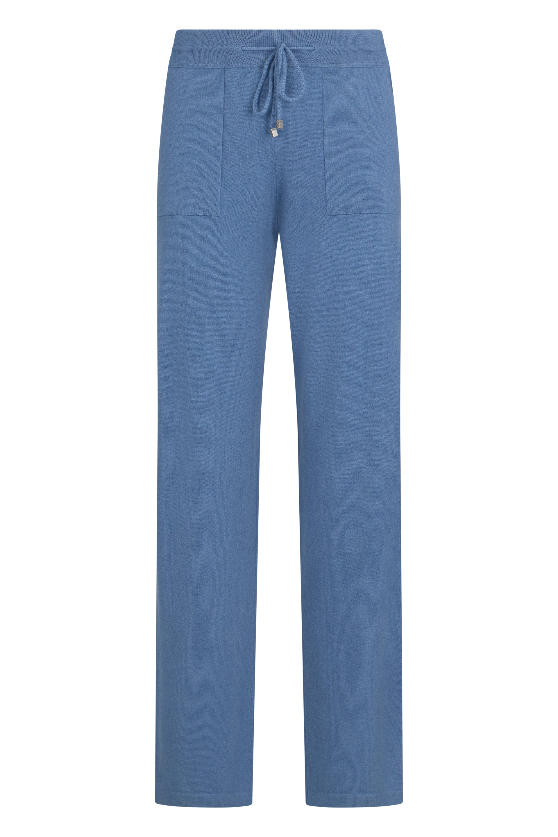 Blue fabric pants, design that offers comfort and style.
