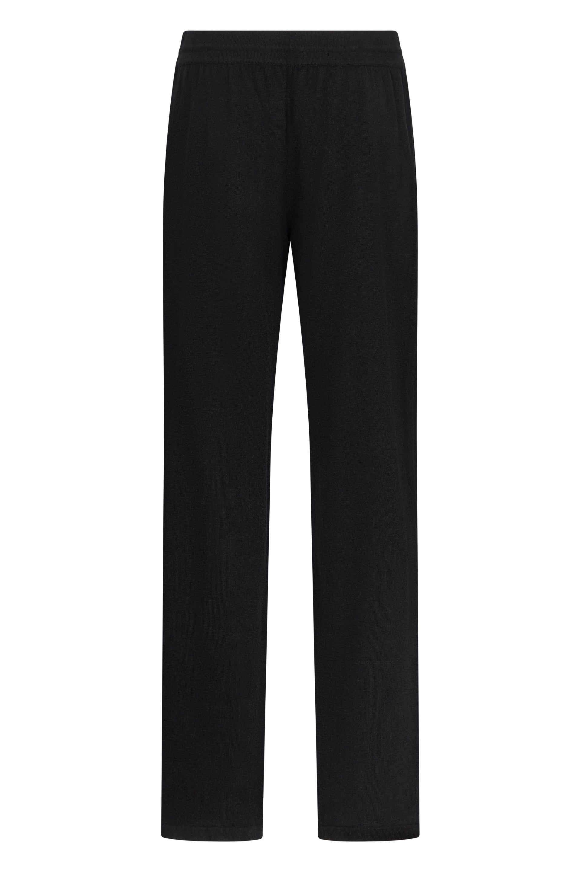Casual and versatile black long pants.