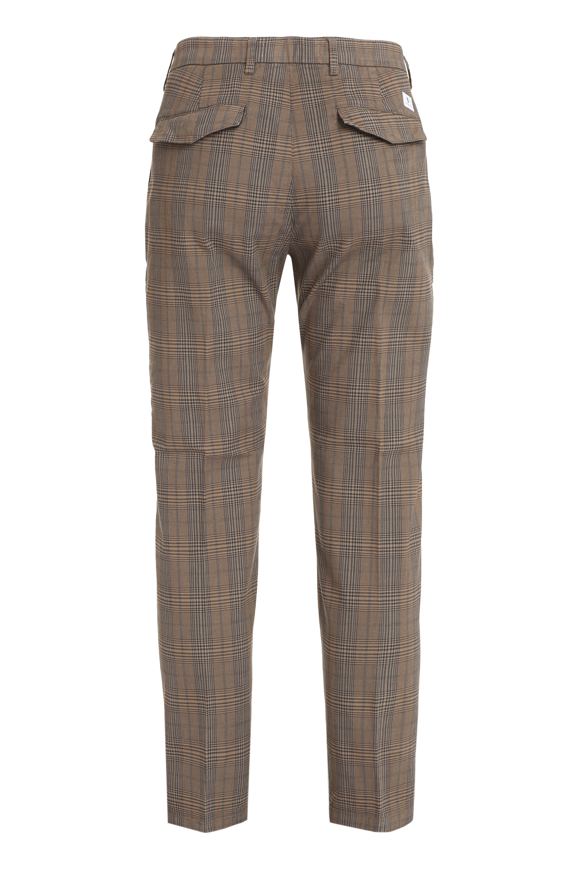 Stretch cotton chino trousers