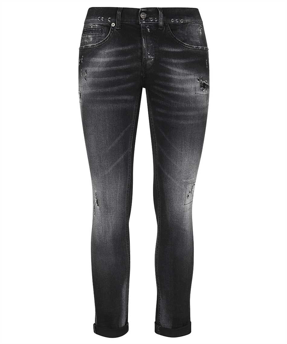 Stretch denim trousers