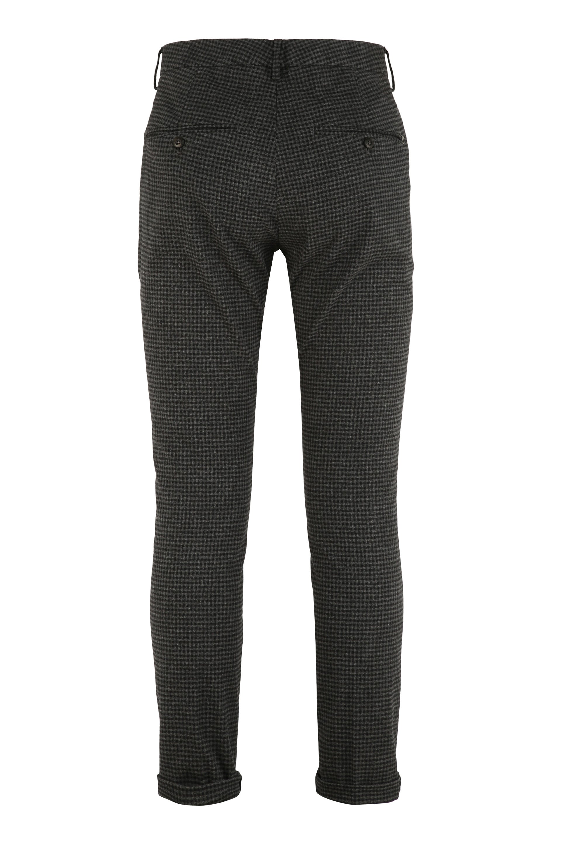 Gaubert checked cotton trousers