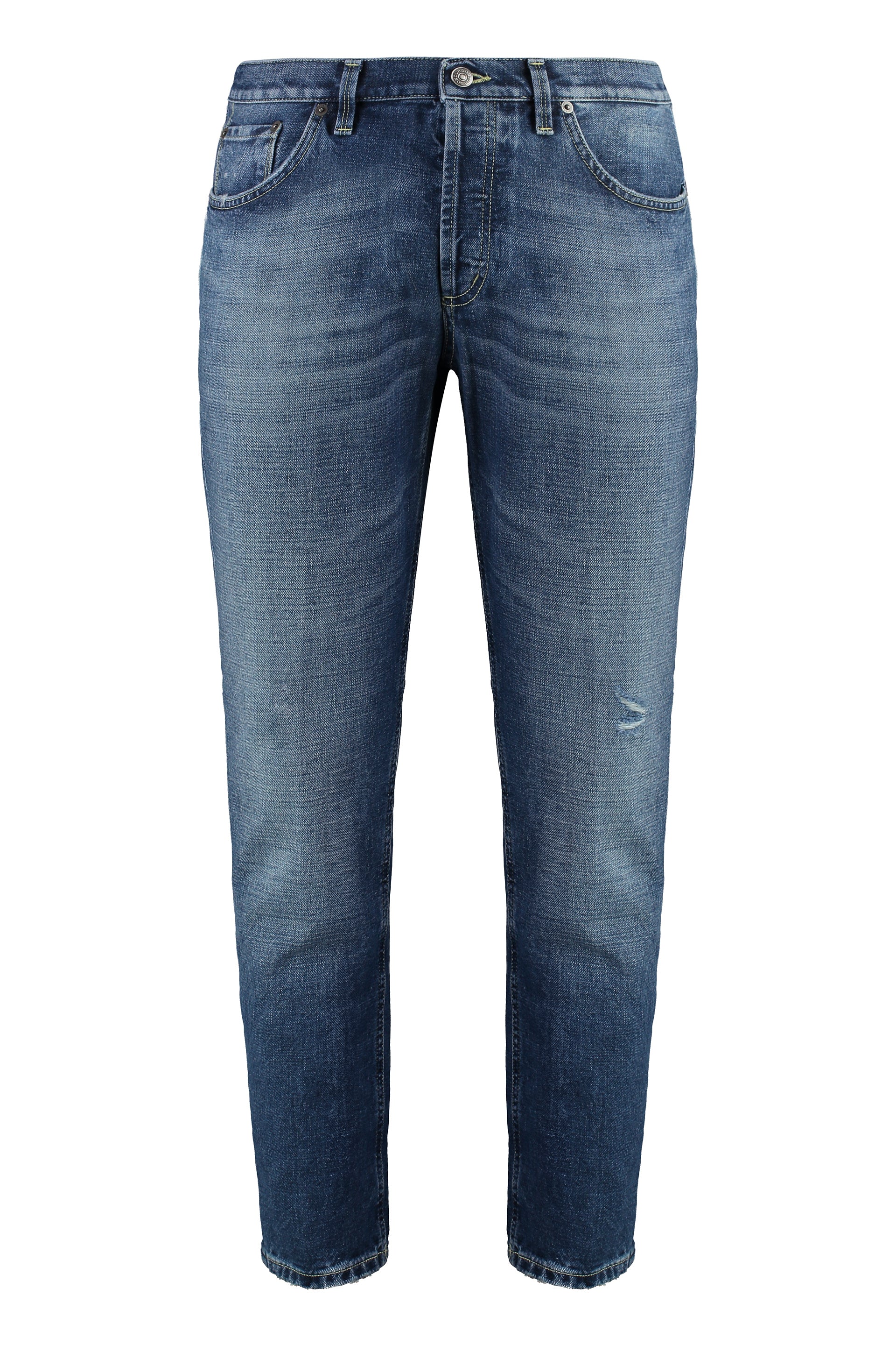 Brighton 5-pocket straight-leg jeans