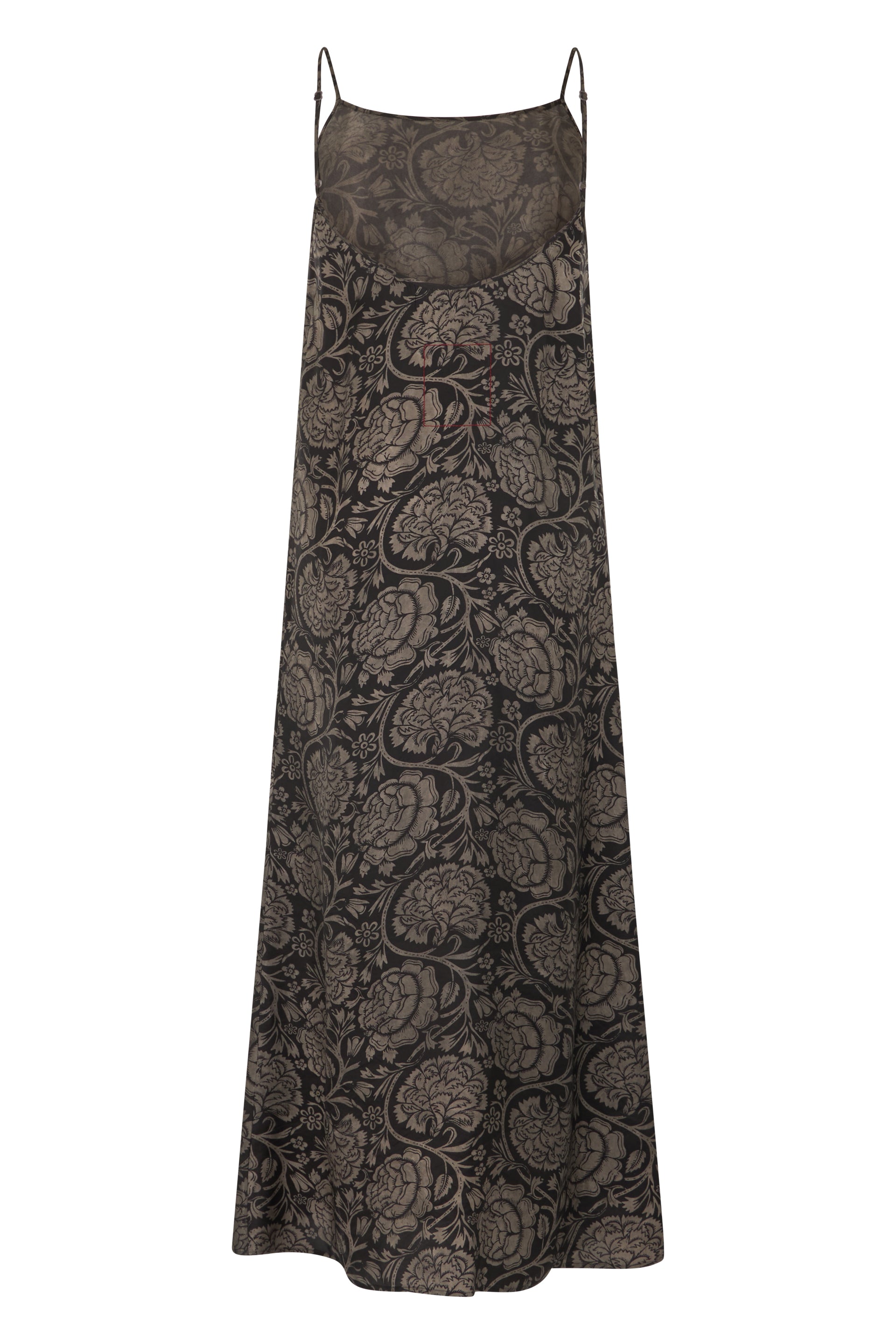 Midi dress with print