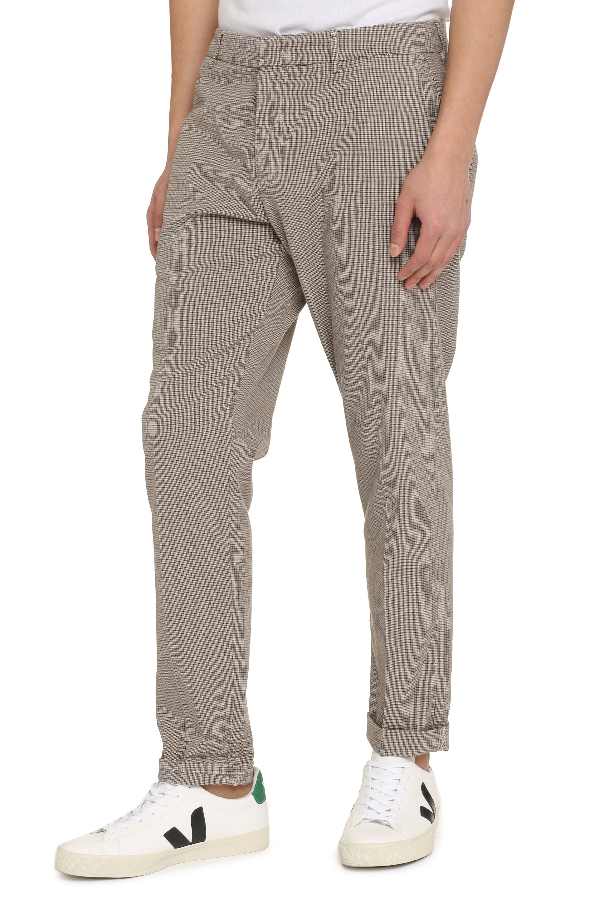 Joe Prince-of-Wales checked trousers