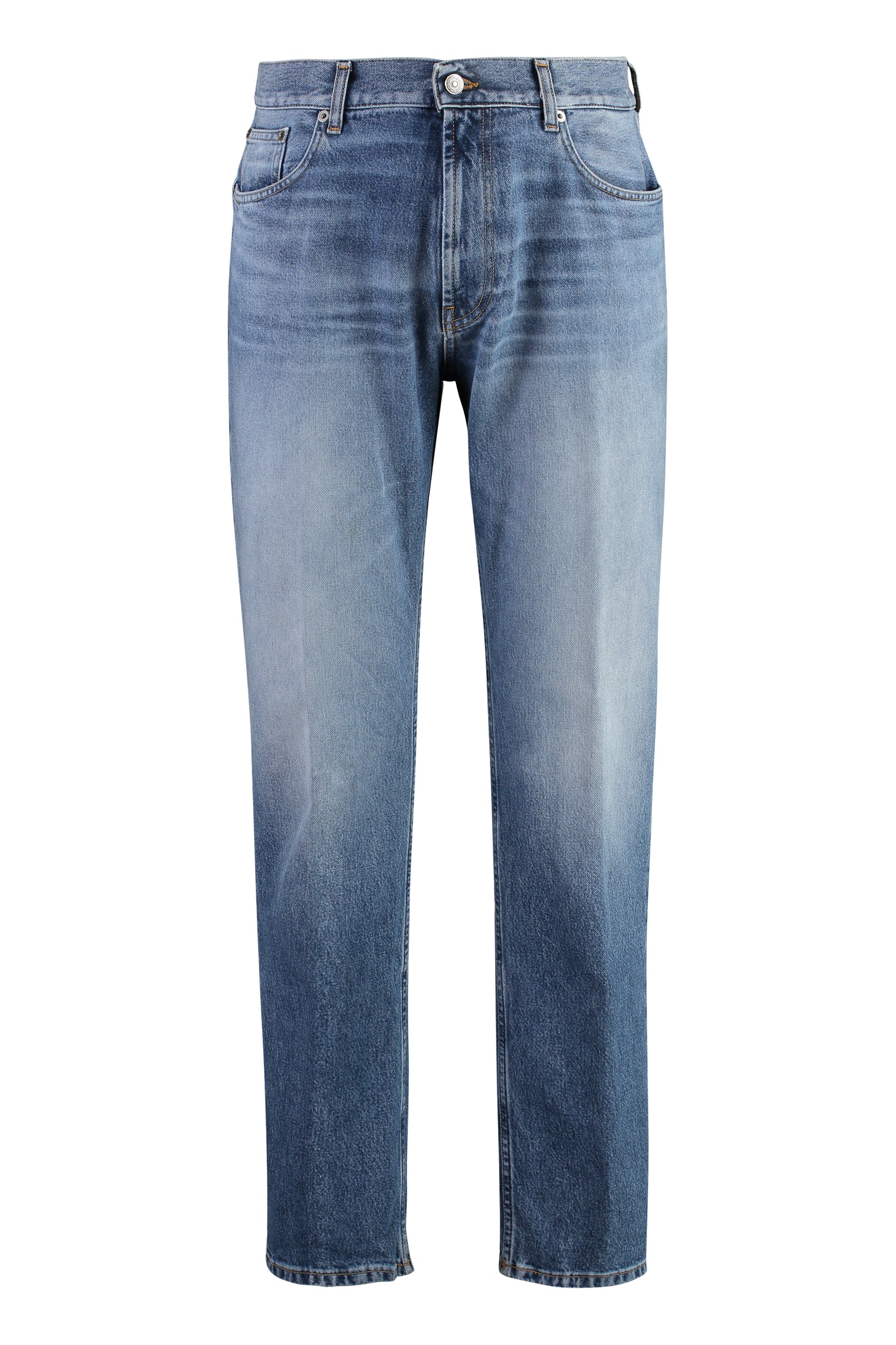 Andi5-pocket straight-leg jeans